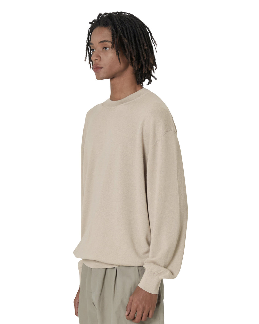 Brownyard - Crewneck Sweater (Sand) product image 3 | TRAB K-Fashion Australia