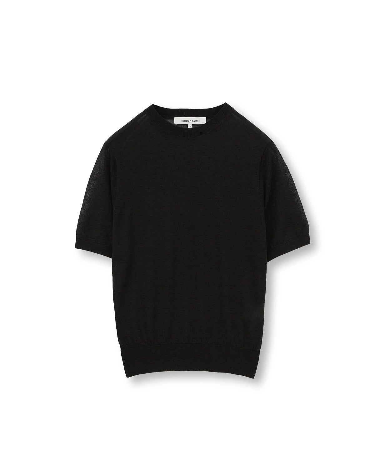 Brownyard - Essential Half Knit (Black) product image 3 | TRAB K-Fashion Australia