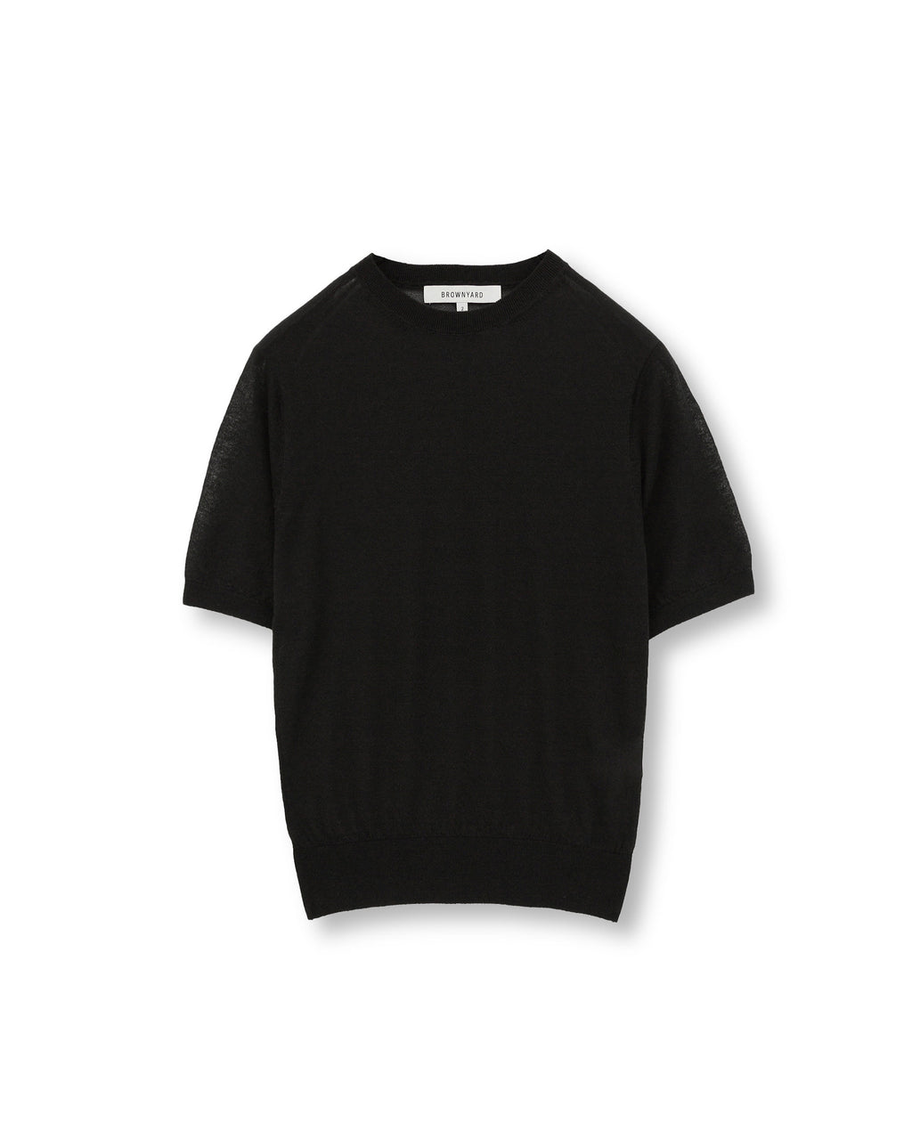 Brownyard - Essential Half Knit (Black) product image 3 | TRAB K-Fashion Australia