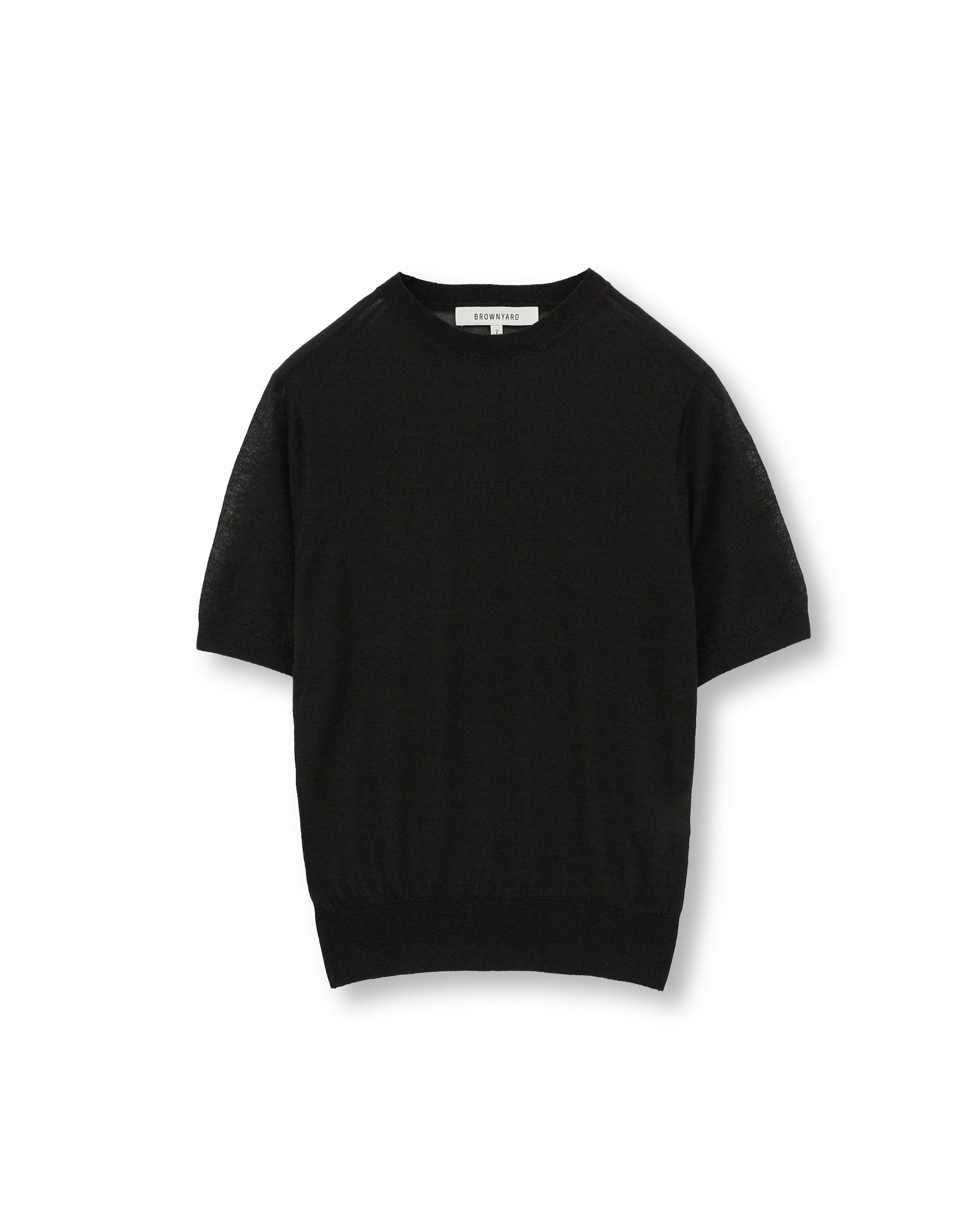 Brownyard - Essential Half Knit (Black) product image 3 | TRAB K-Fashion Australia