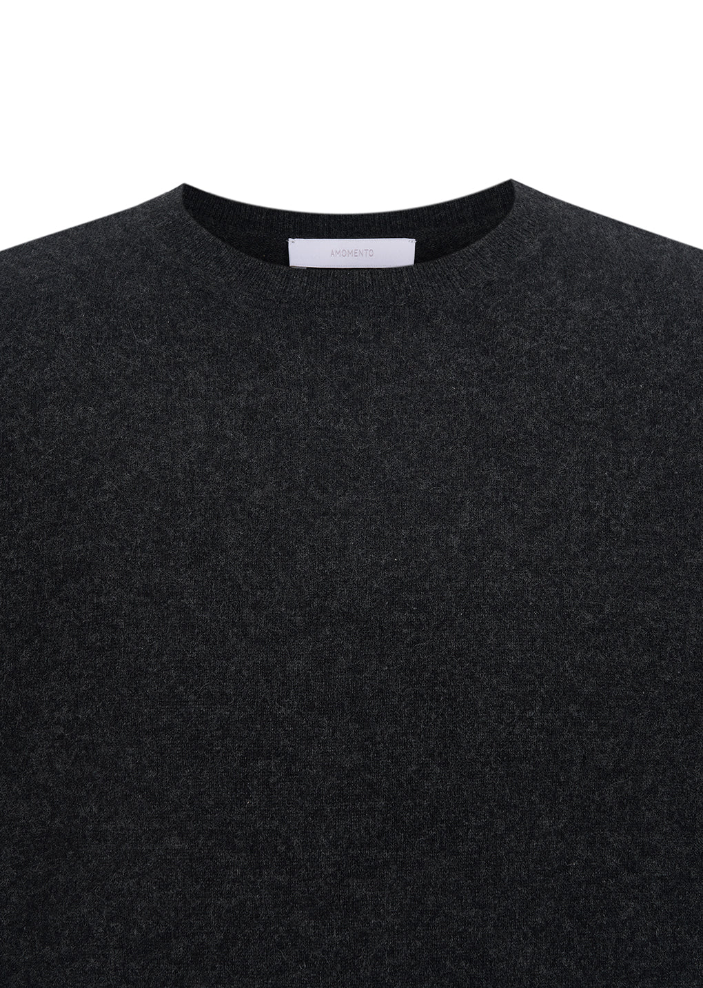 Amomento - Cashmere Easy Half Sleeve Knit (Charcoal) product image 9 | TRAB K-Fashion Australia