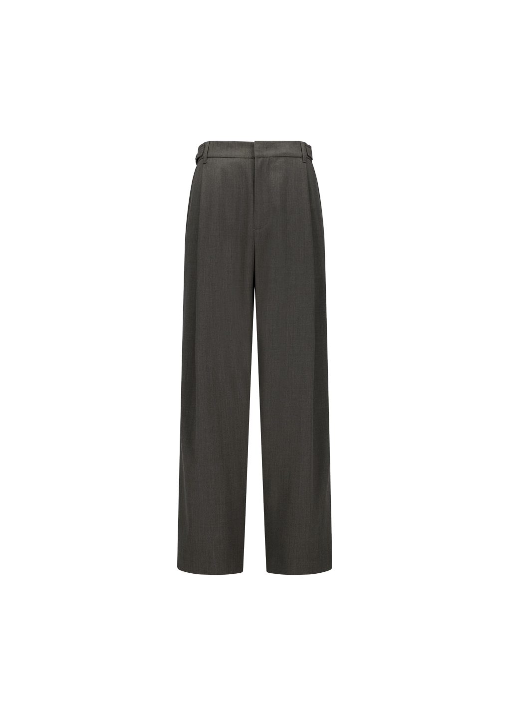 Amomento - Wool banding pants (Brown) product image 11 | TRAB K-Fashion Australia