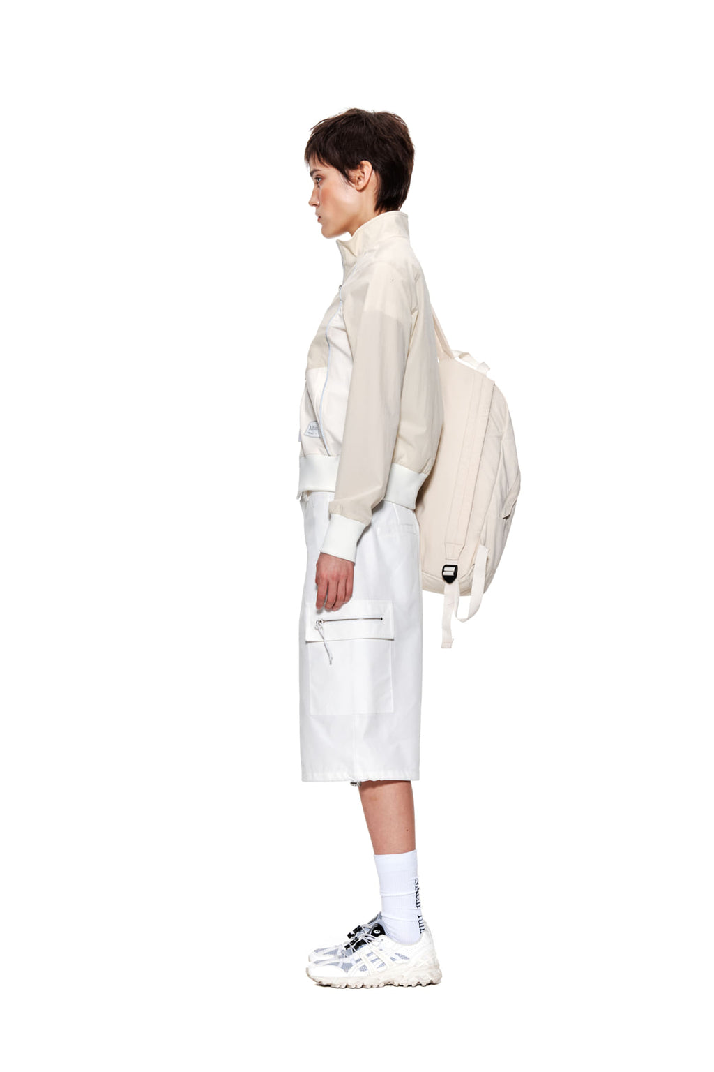 Matin Kim - Piping Track Jumper (Light Yellow) product image 6 | TRAB K-Fashion Australia