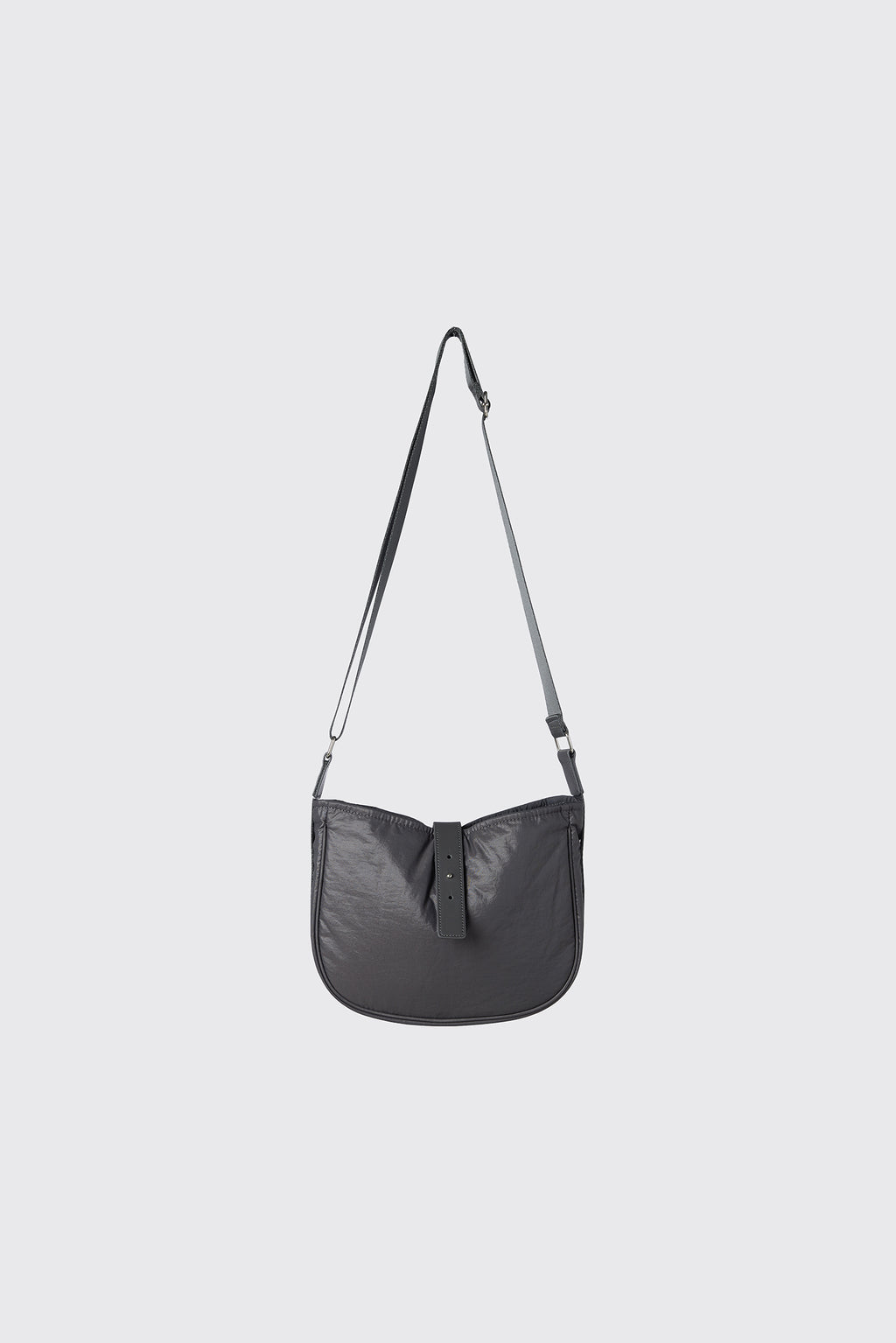 Hatchingroom - Wavy Bag Mini Padded Nylon (Charcoal) product image 2 | TRAB K-Fashion Australia