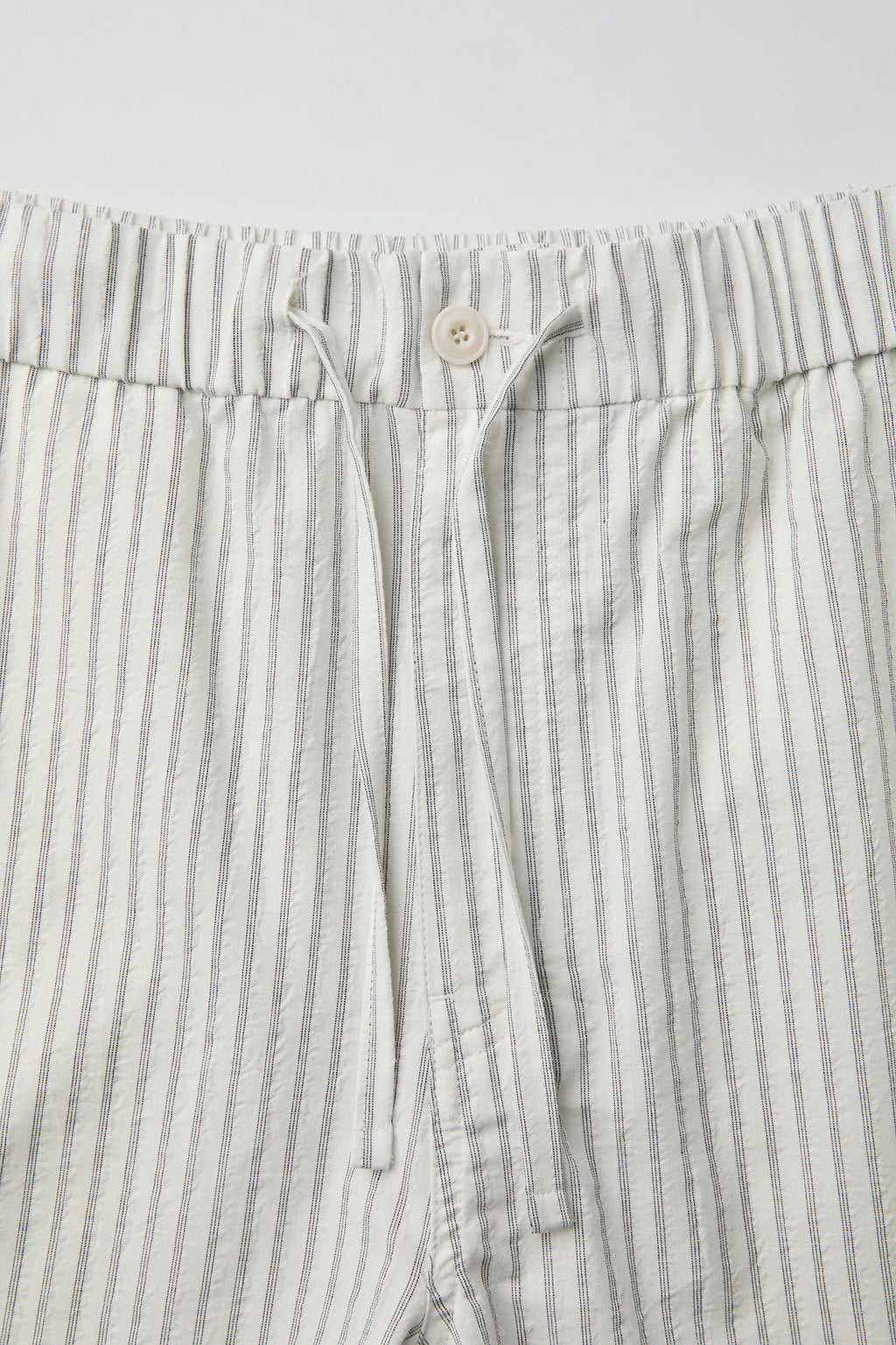 Coor - Stripe Cotton Lounge Shorts (Black) product image 5 | TRAB K-Fashion Australia