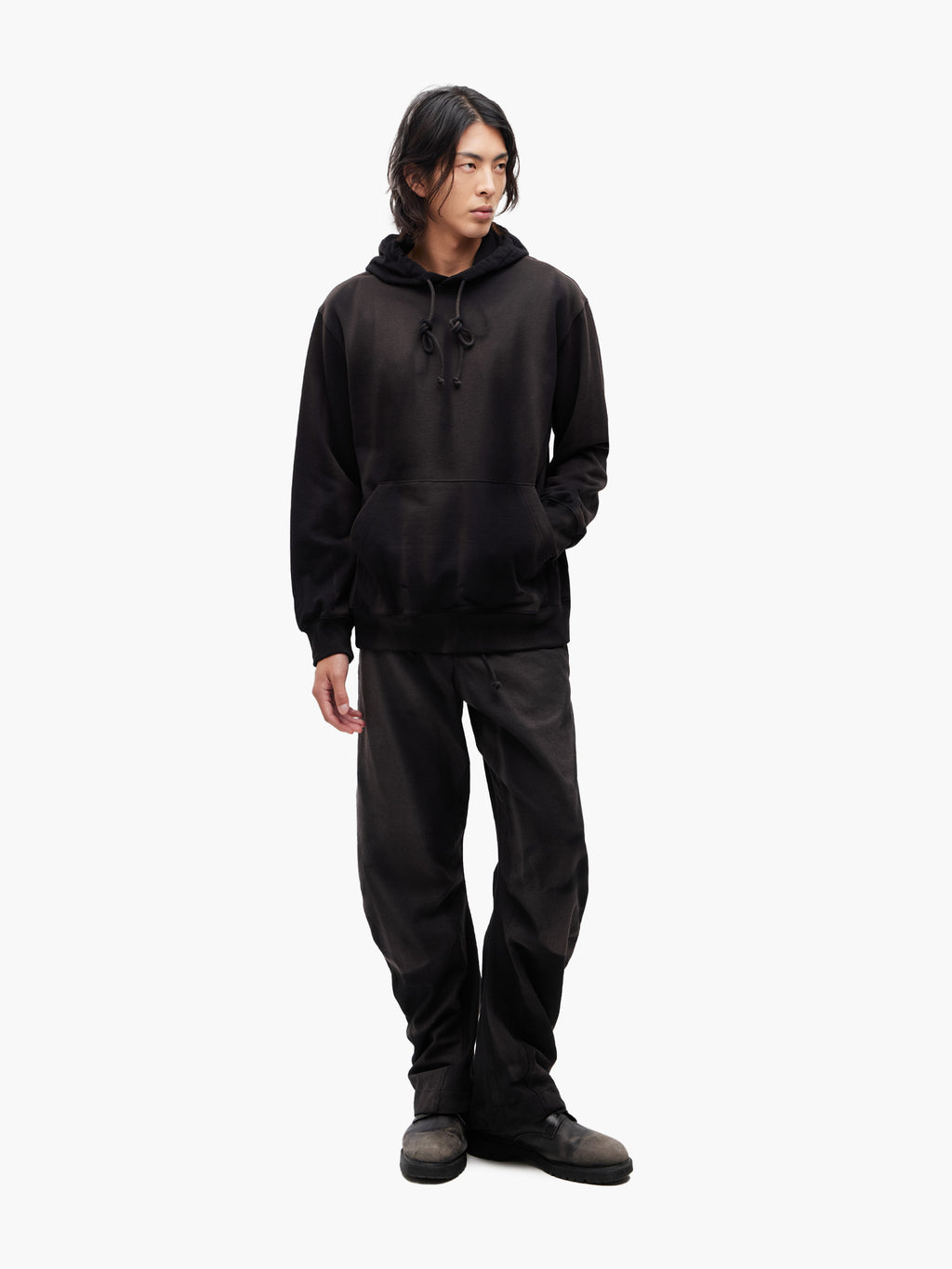 Jiyong Kim - Sun-Bleached Hoodie (Black) product image 1 | TRAB K-Fashion Australia