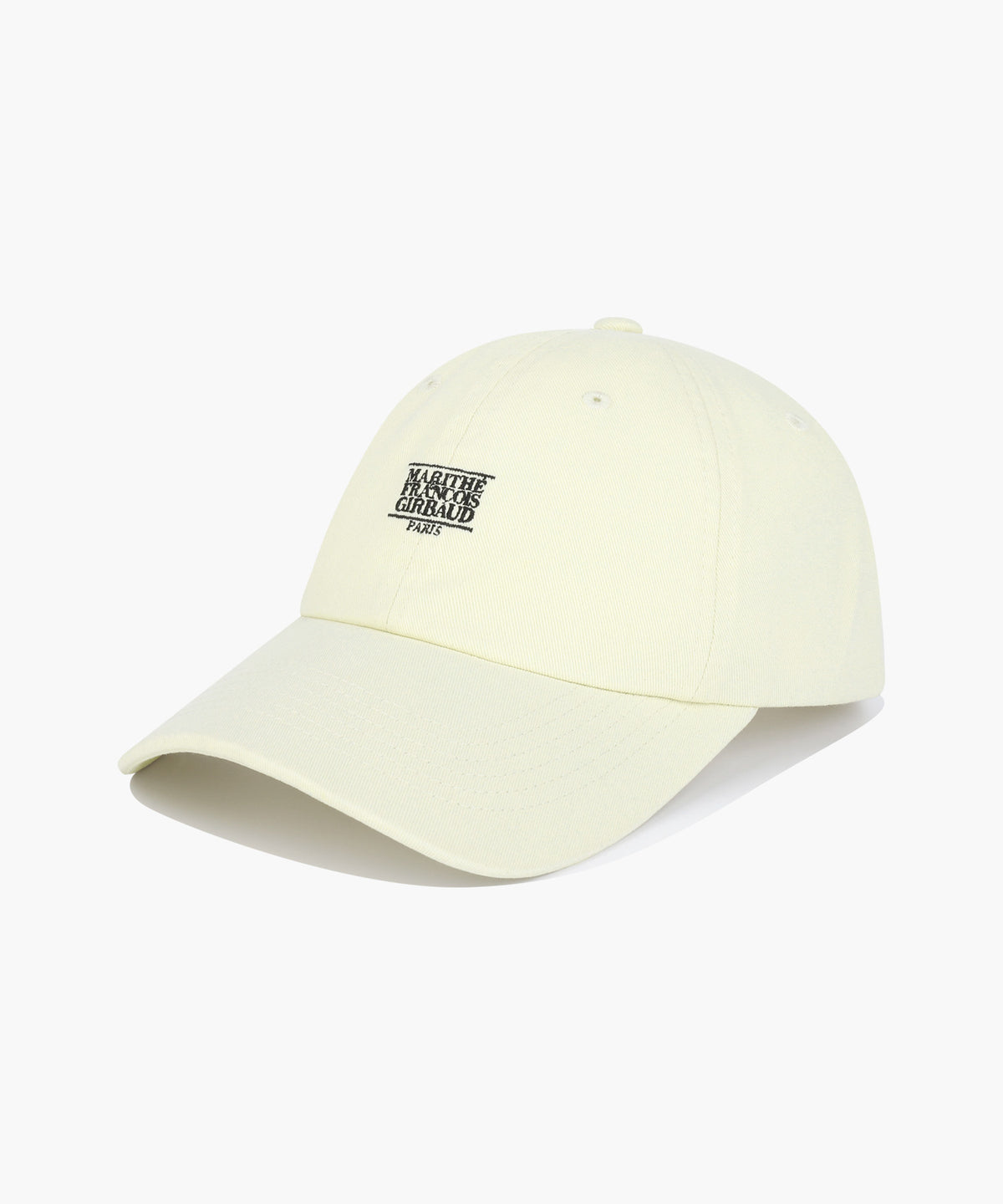 Marithe & Francois Girbaud - Micro Classic Logo Cap (Cream) product image 1 | TRAB K-Fashion Australia