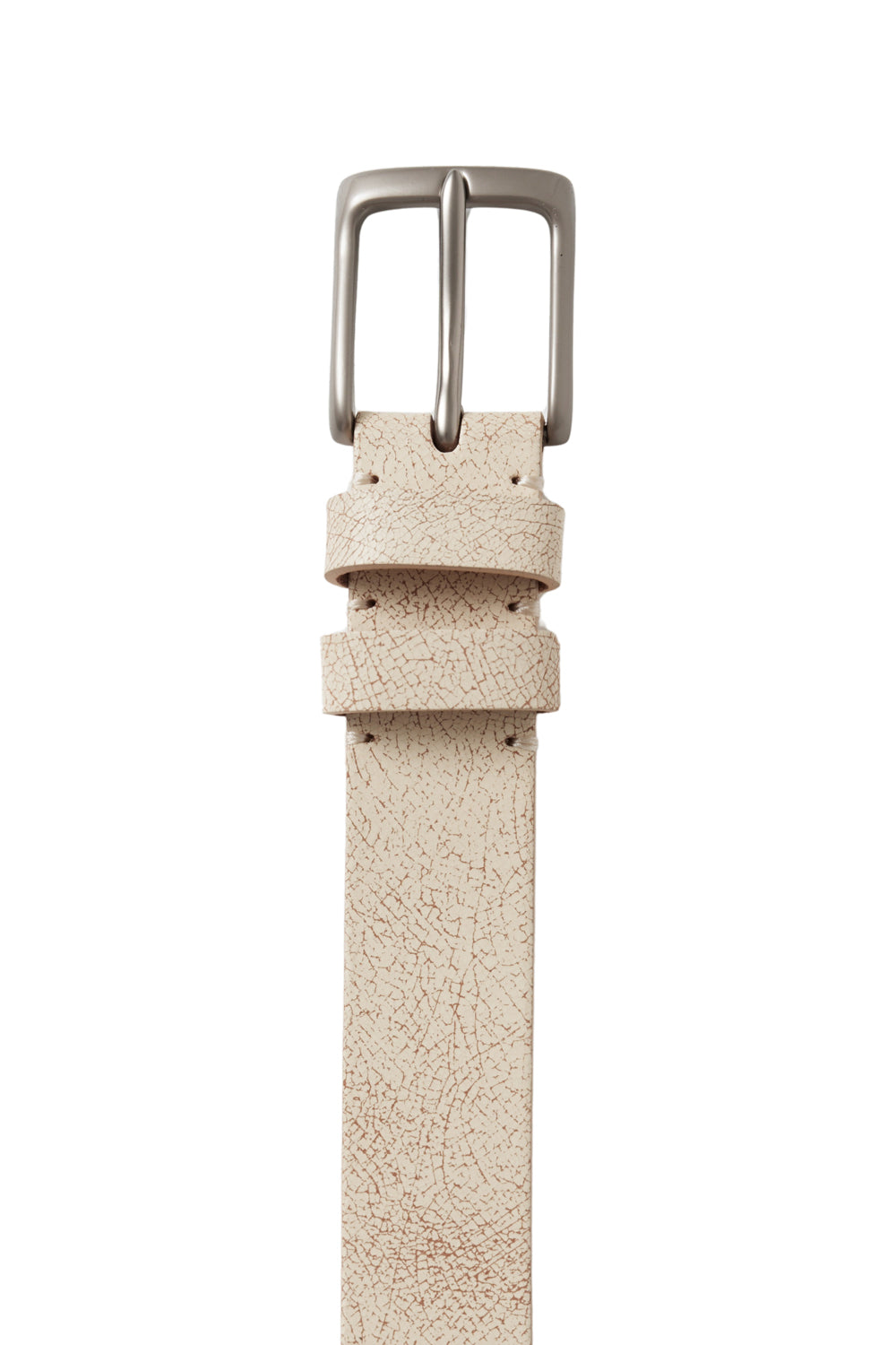 Hatchingroom - Leather Belt Crack (Ivory) product image 6 | TRAB K-Fashion Australia