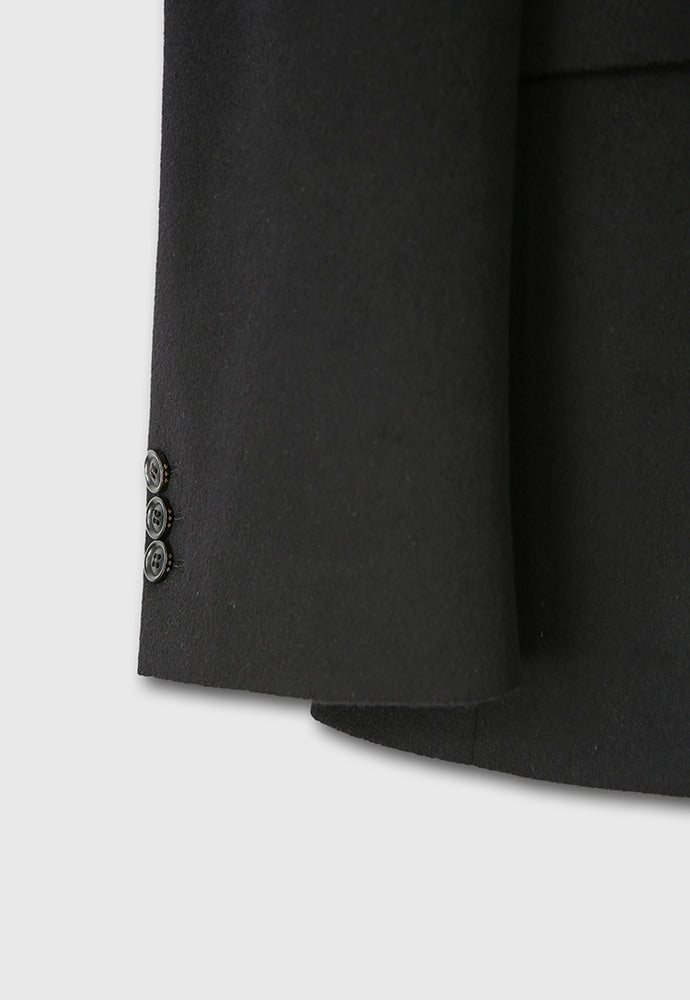 Tonywack - Cashmere Hidden Button Tailored Blazer (Black) product image 14 | TRAB K-Fashion Australia