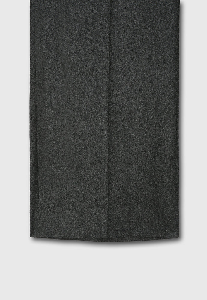 Tonywack - Wool And Cashmere Wide-Leg Trousers (Charcoal) product image 12 | TRAB K-Fashion Australia