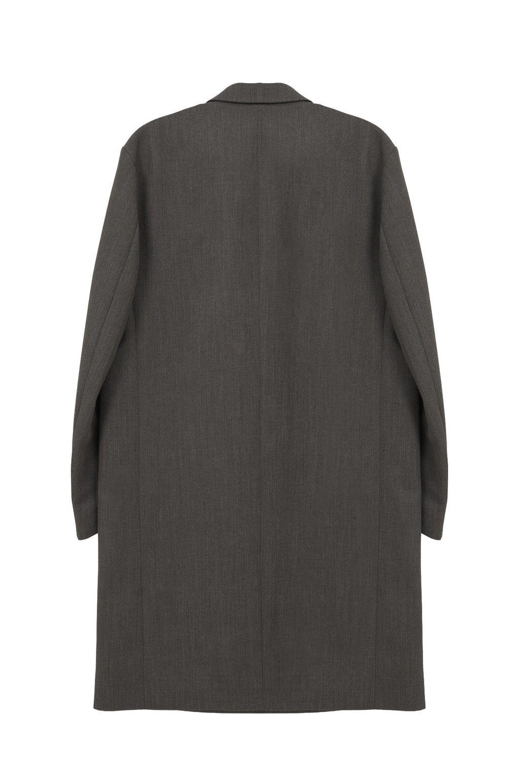 STU - Slanted 3 Button Wool Single Coat (Grey) product image 18 | TRAB K-Fashion Australia