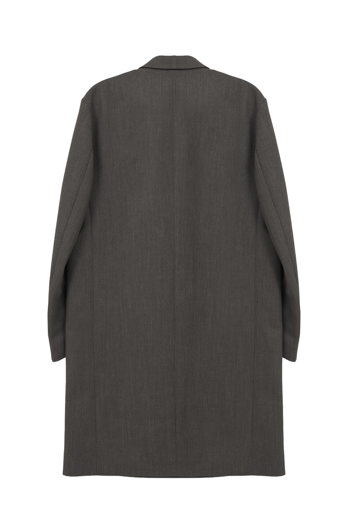 STU - Slanted 3 Button Wool Single Coat (Grey) product image 18 | TRAB K-Fashion Australia