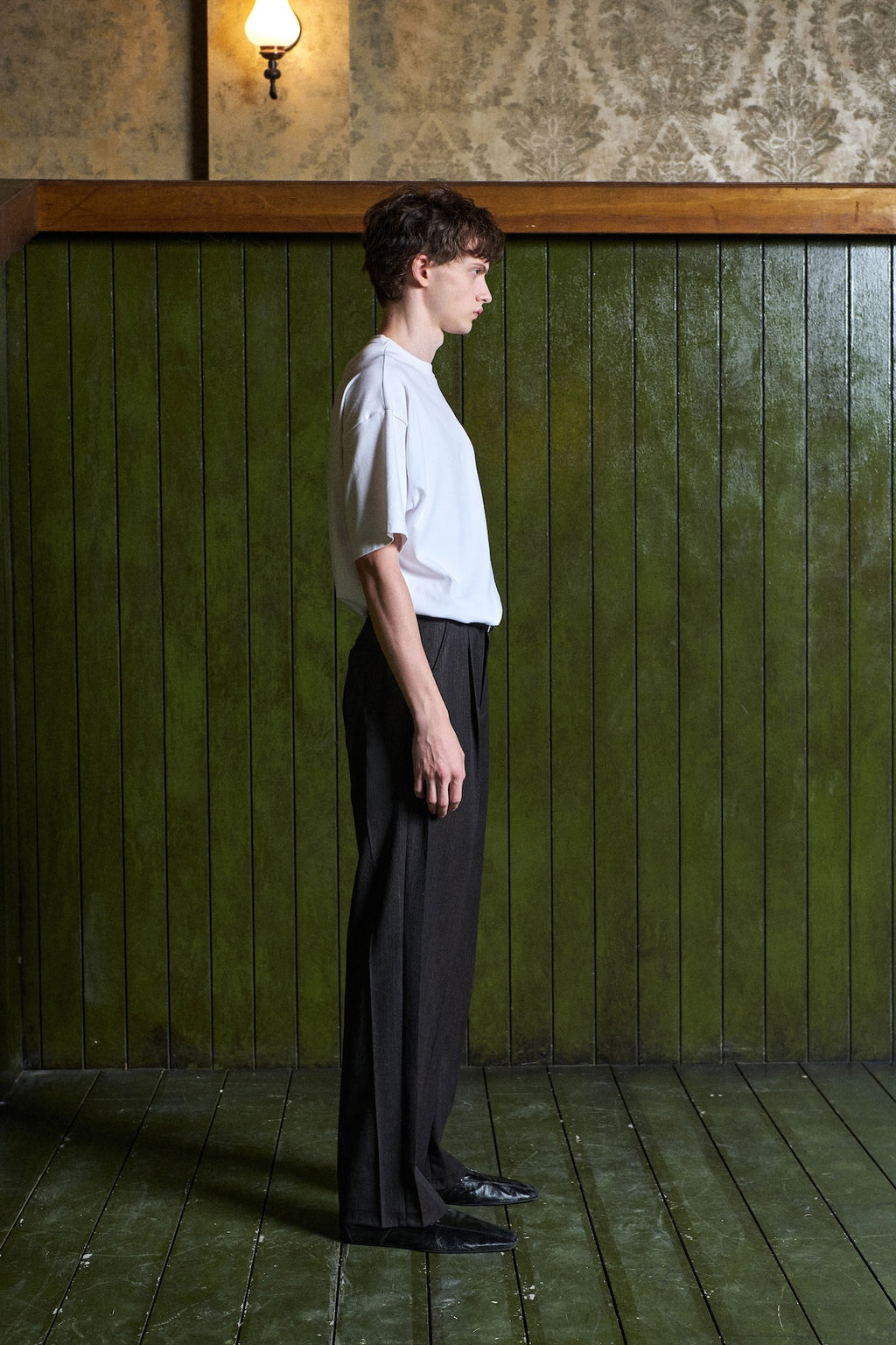 STU - Crease Belt Slacks (Charcoal (1st Reorder )) product image 15 | TRAB K-Fashion Australia