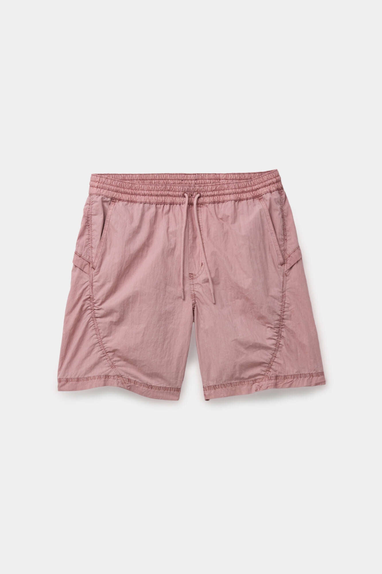 Coor - Garment Dyed Nylon Short Pants (Washed Dusty Pink) product image 1 | TRAB K-Fashion Australia