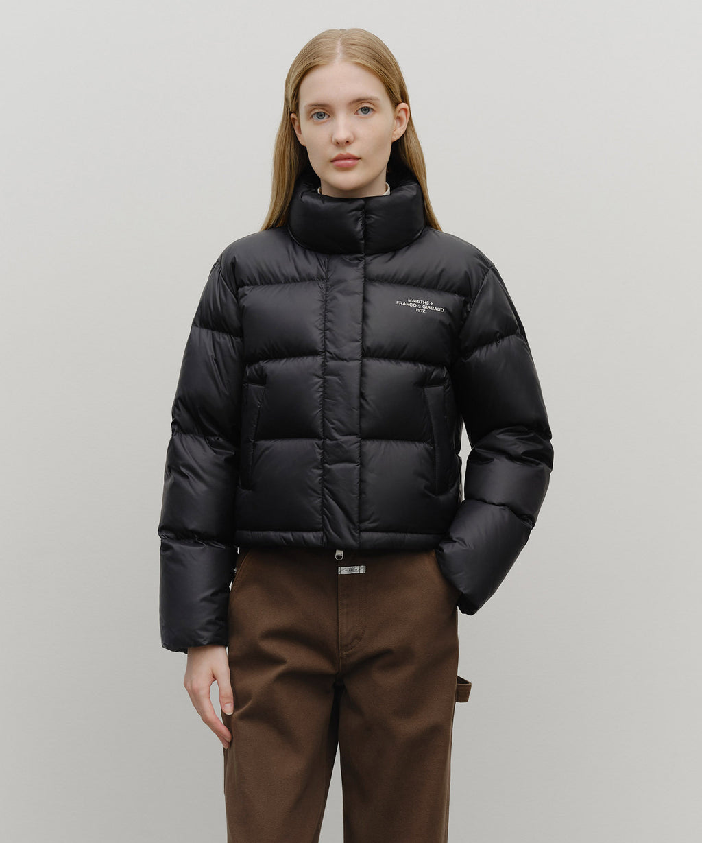 Marithe & Francois Girbaud - Basic Crop Down Jacket (Black) product image 1 | TRAB K-Fashion Australia
