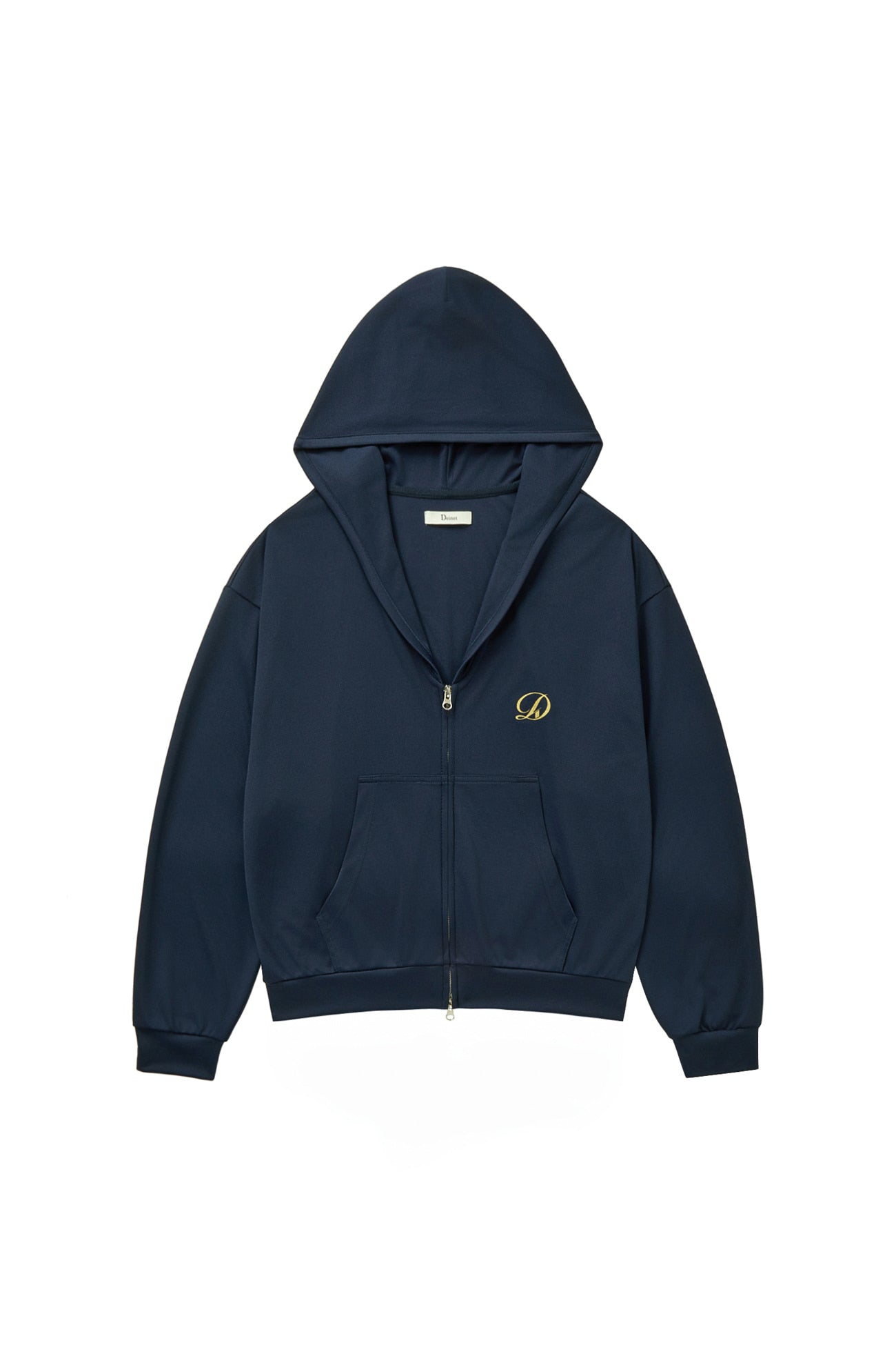 Deinet - Cool Mesh Hooded Zip Up (Navy) product image 1 | TRAB K-Fashion Australia