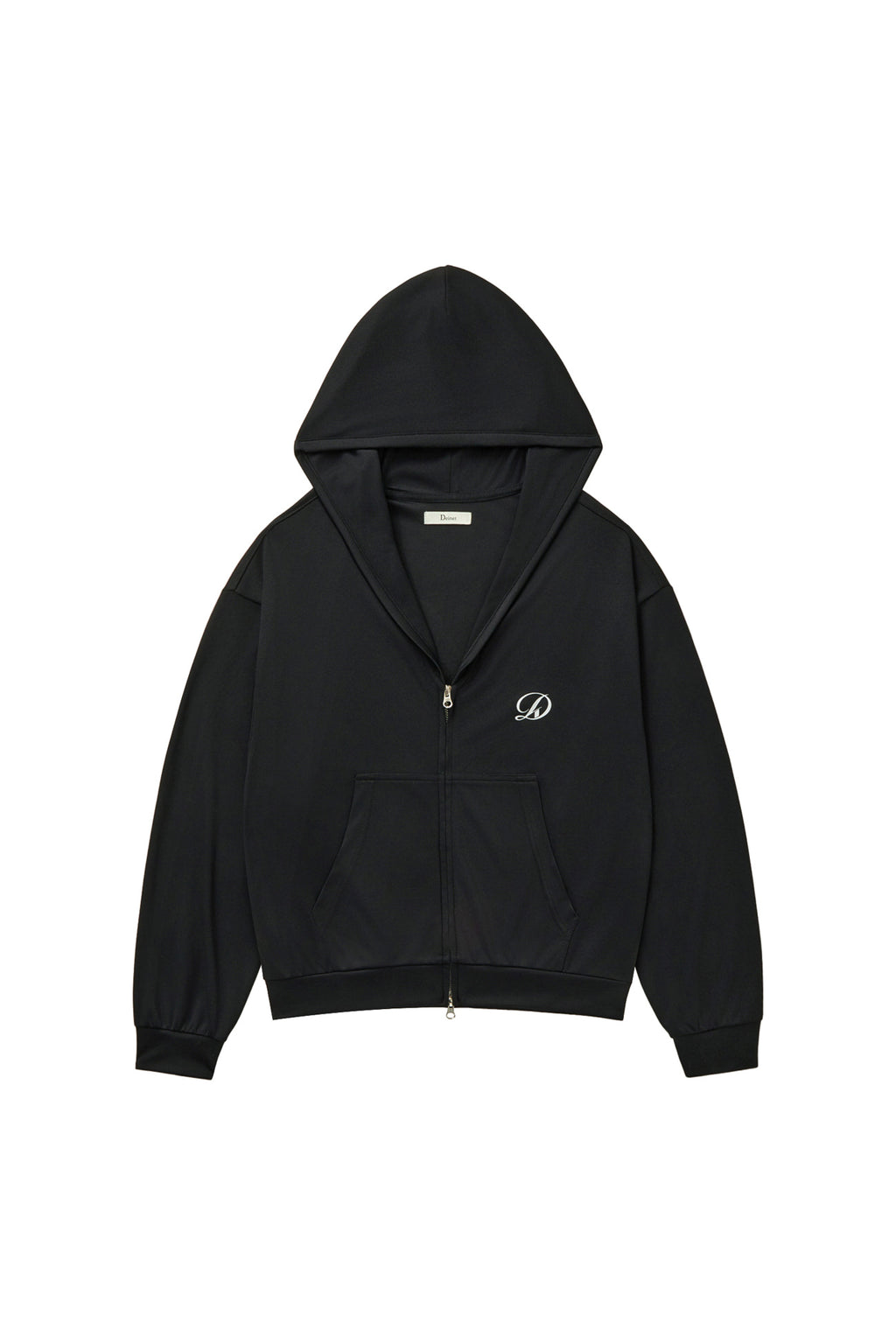 Deinet - Cool Mesh Hooded Zip Up (Black) product image 1 | TRAB K-Fashion Australia