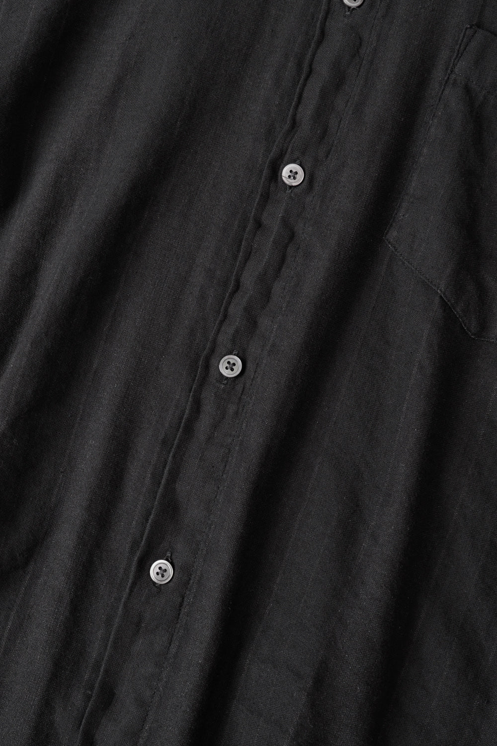 Hatchingroom - Classic Shirt Shadow Stripe (Black) product image 5 | TRAB K-Fashion Australia