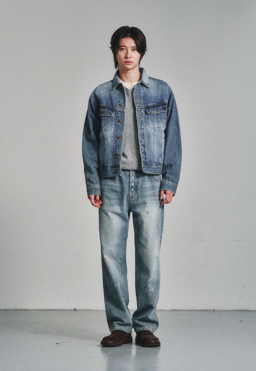 Art if acts - Denim Trucker (Used Light Blue) product image 2 | TRAB K-Fashion Australia