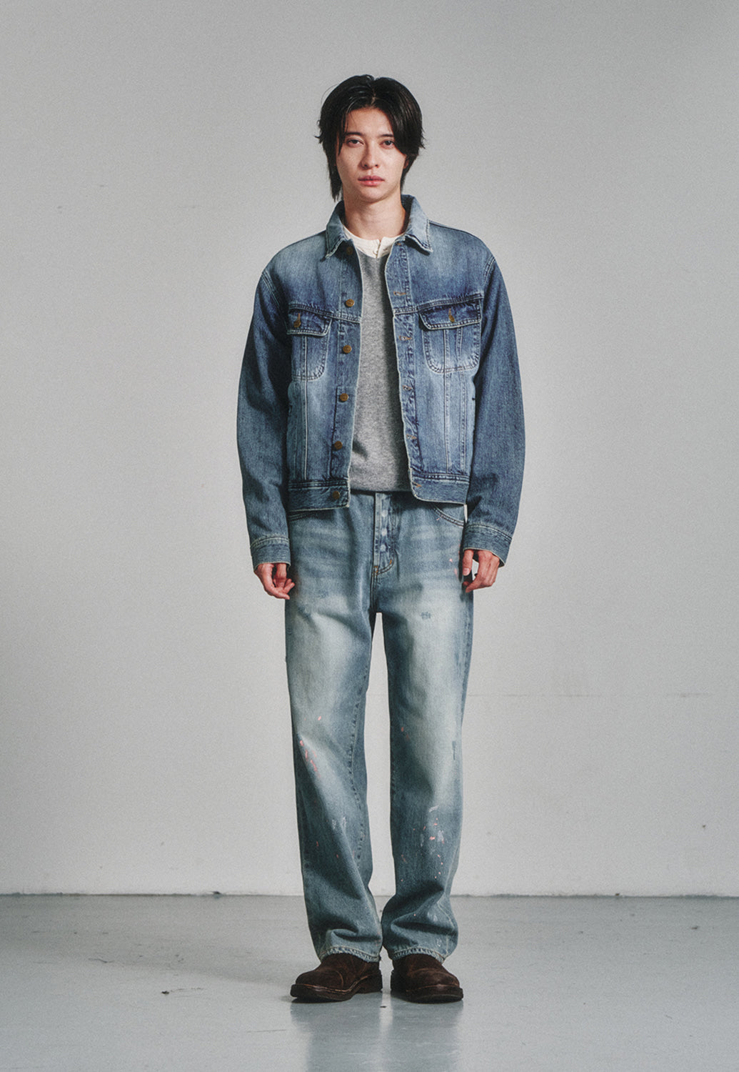 Art if acts - Denim Trucker (Used Light Blue) product image 2 | TRAB K-Fashion Australia