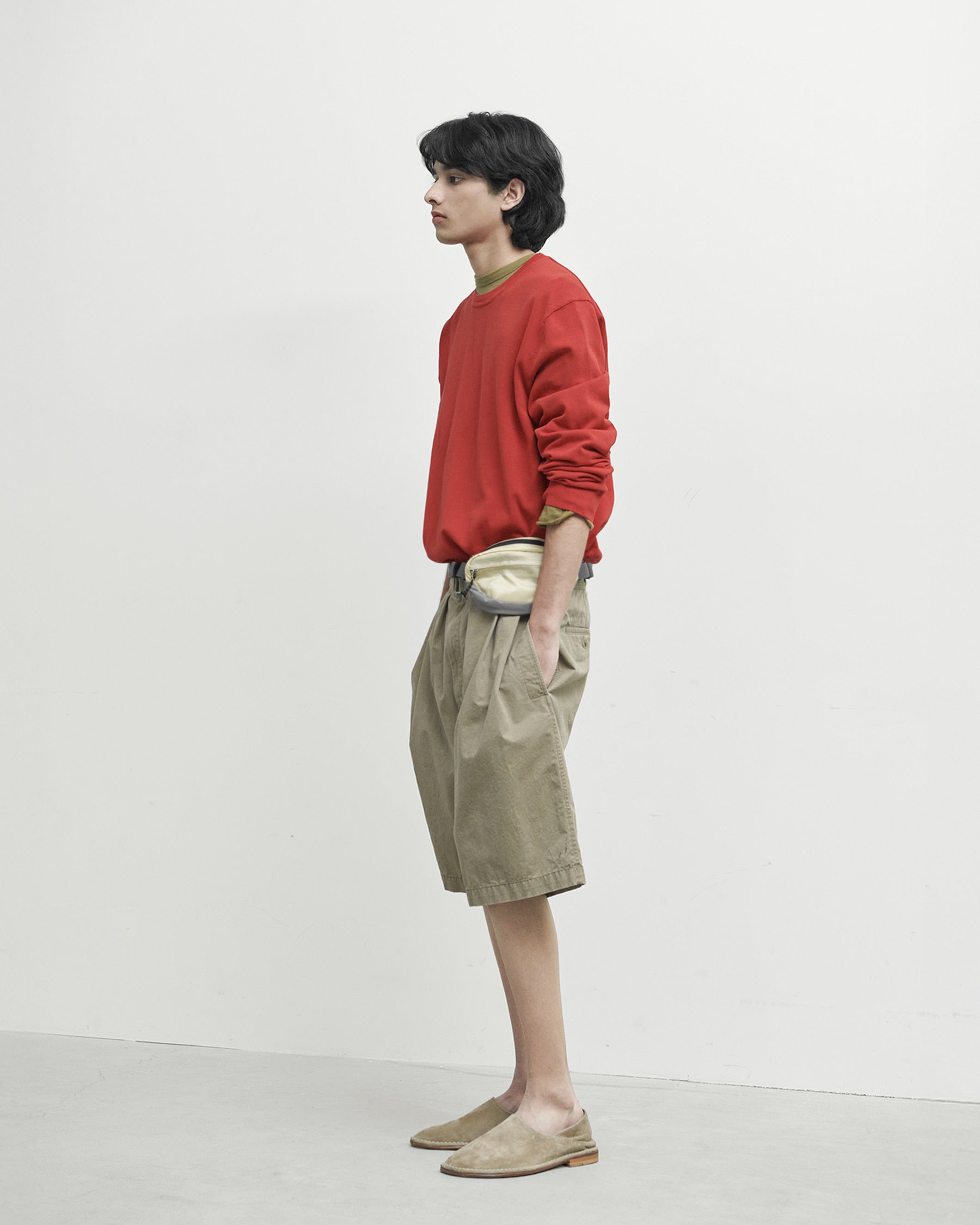 Brownyard - Washed Cotton Knit (Red) product image 2 | TRAB K-Fashion Australia
