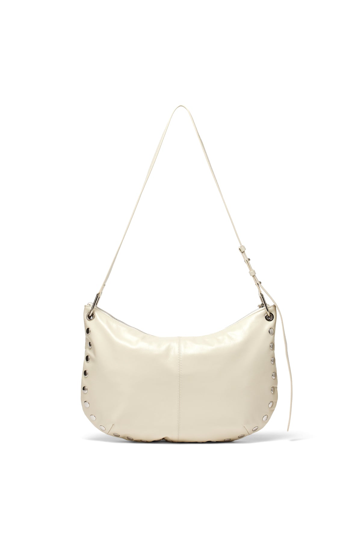 Matin Kim - Stud Leather Hobo Bag (Ivory) product image 2 | TRAB K-Fashion Australia