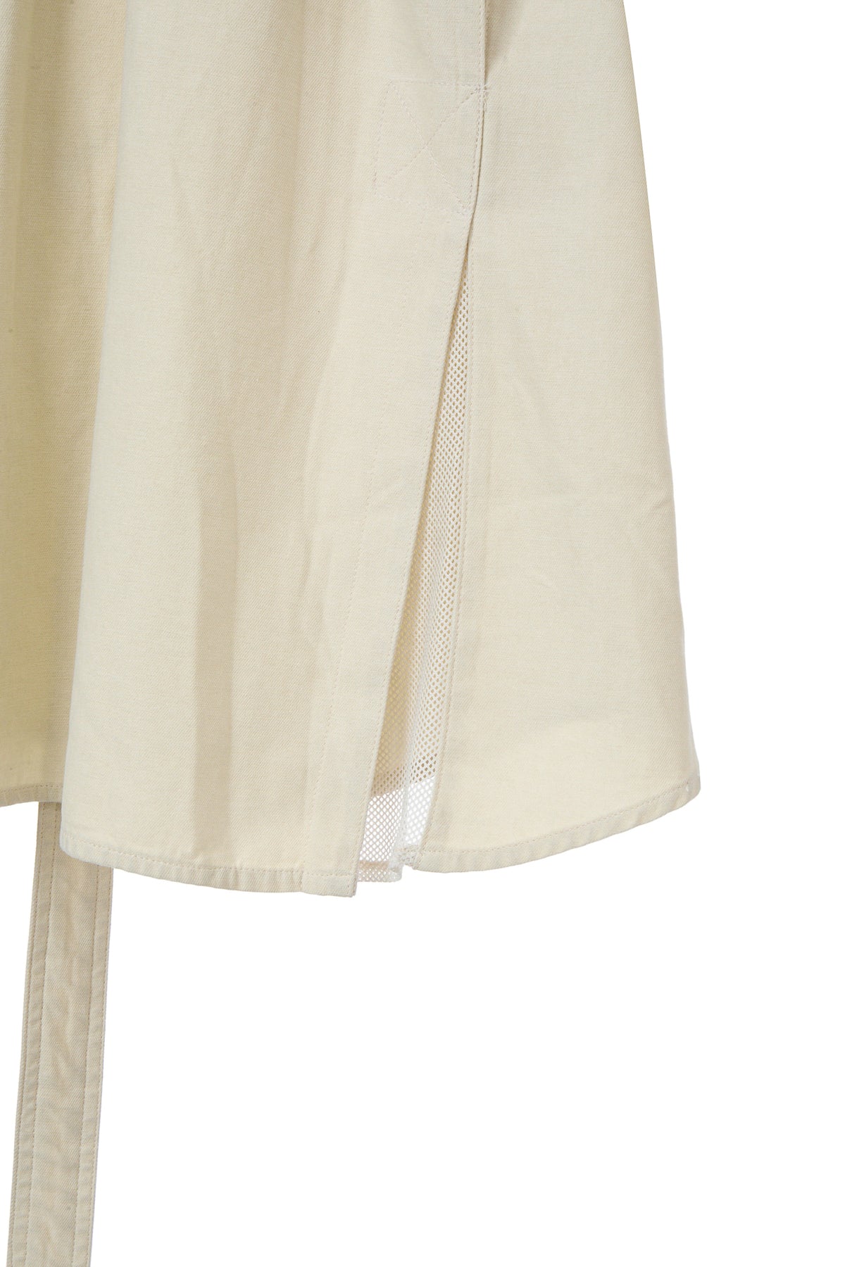 Deinet - Frayed Cotton Shirt (Oatmeal) product image 6 | TRAB K-Fashion Australia