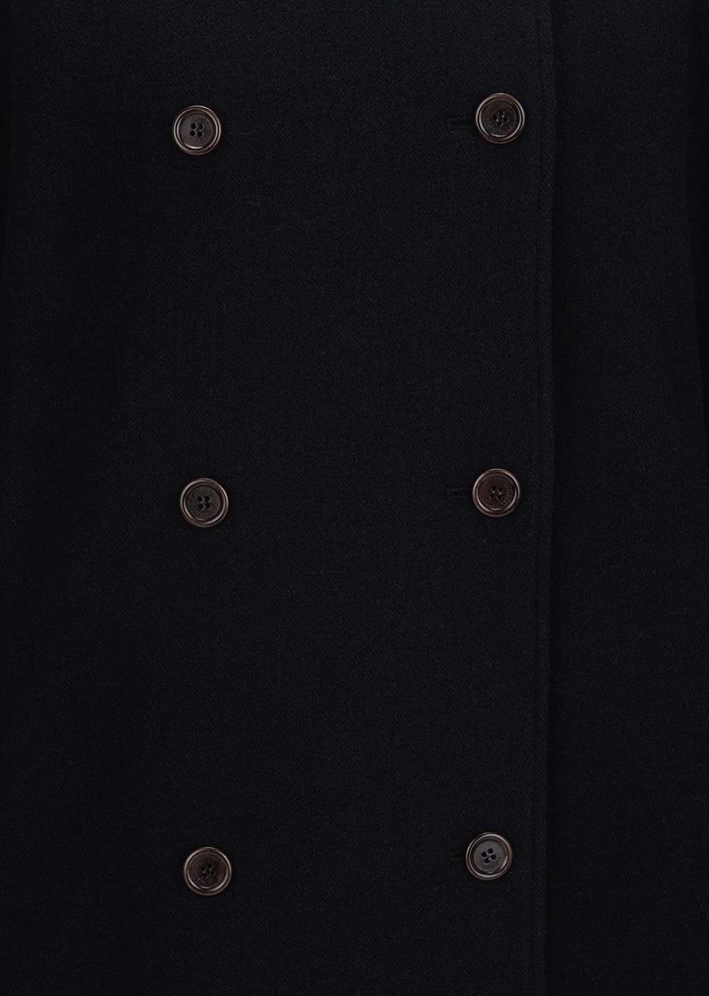 Amomento - rounded half coat (Black) product image 13 | TRAB K-Fashion Australia
