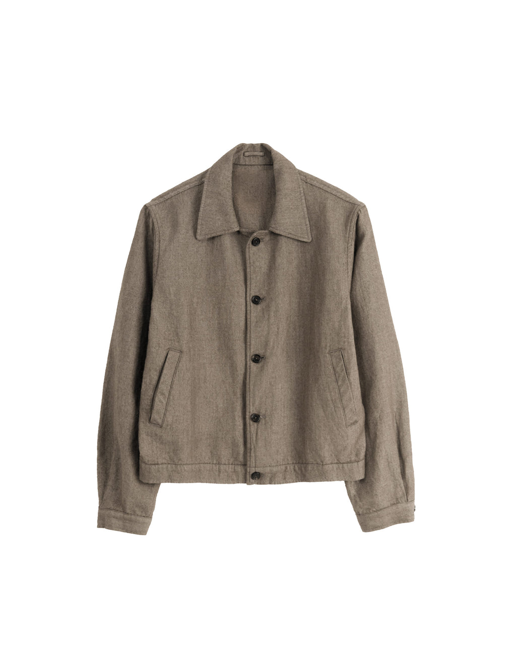 Brownyard - Boiled Wool Twill Jacket (Brown) product image 5 | TRAB K-Fashion Australia