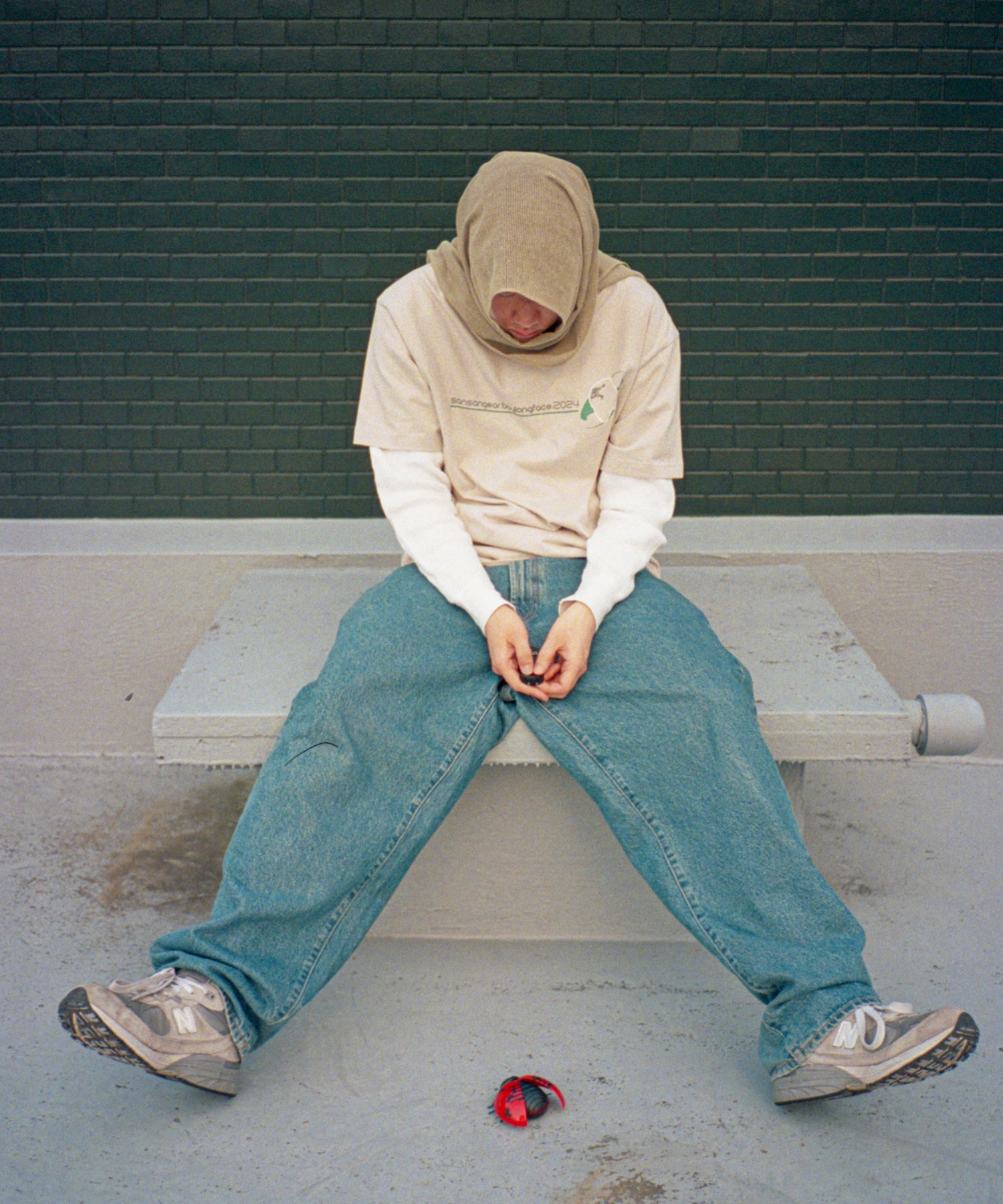 San San Gear - Sansan Blf Logo T-Shirt Light Grey product image 7 | TRAB K-Fashion Australia