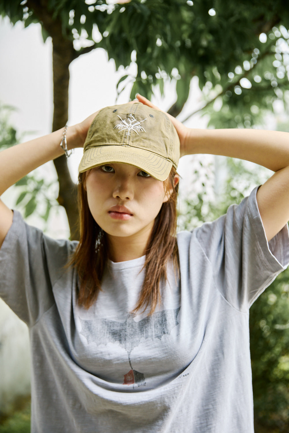 Hatchingroom - Bone Dragon Cap (Olive) product image 7 | TRAB K-Fashion Australia