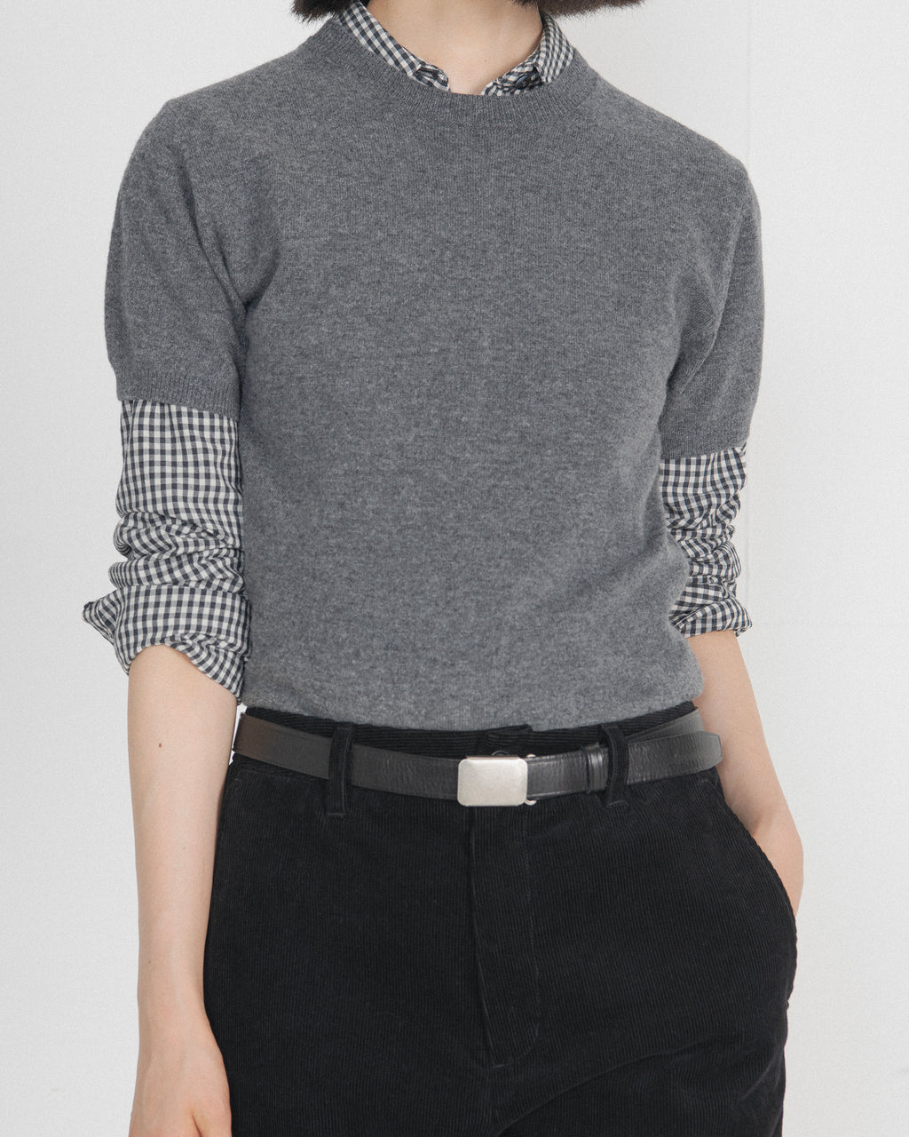 Brownyard - Half Knit (Grey) product image 5 | TRAB K-Fashion Australia