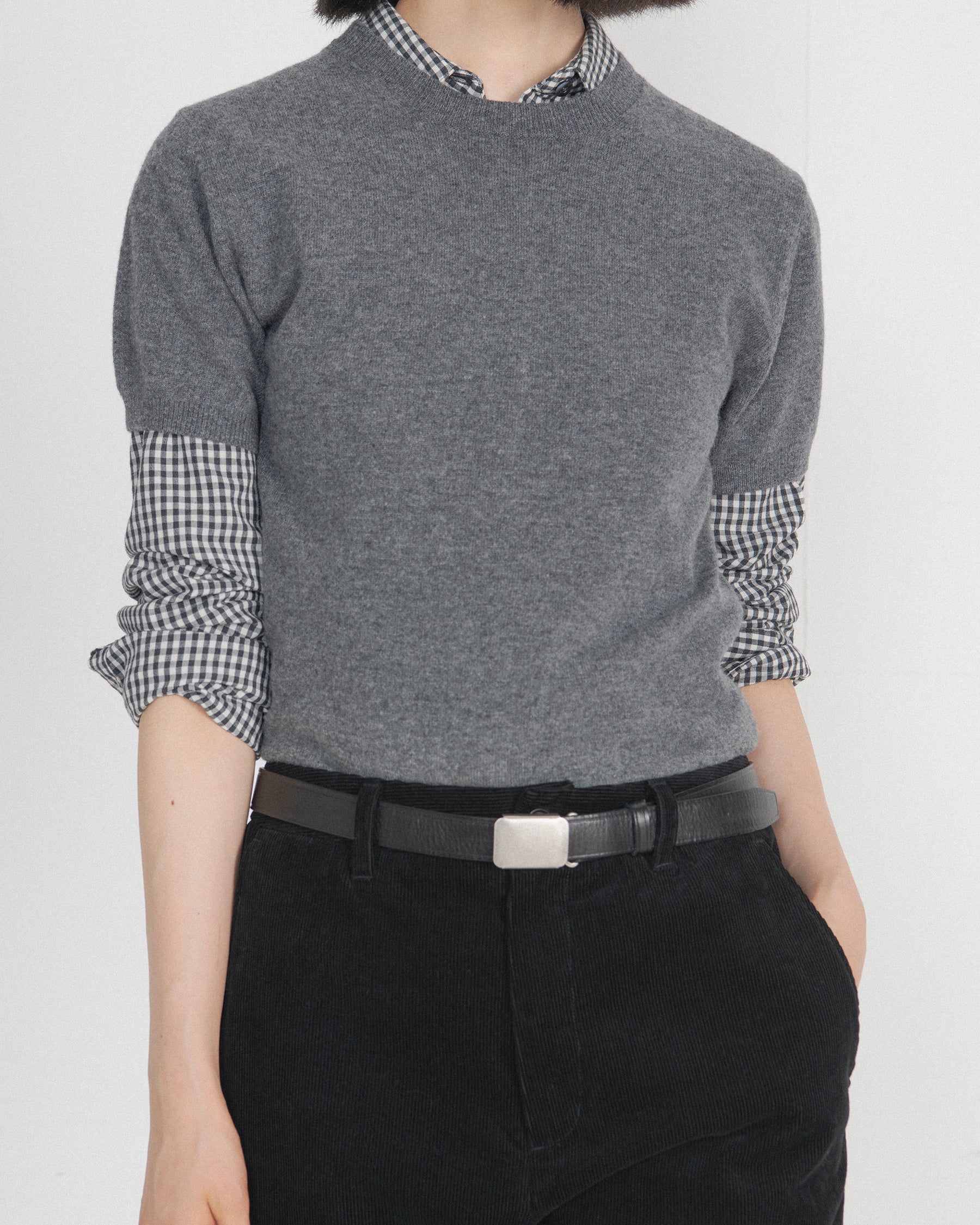 Brownyard - Half Knit (Grey) product image 5 | TRAB K-Fashion Australia
