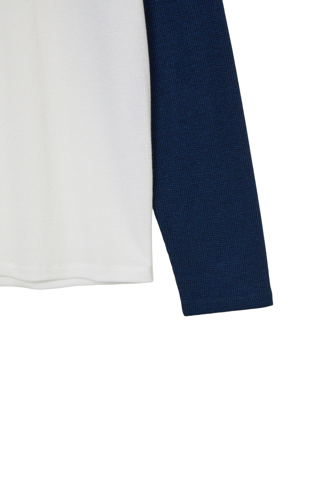 Deinet - Waffle Raglan Long Sleeve (White) product image 5 | TRAB K-Fashion Australia