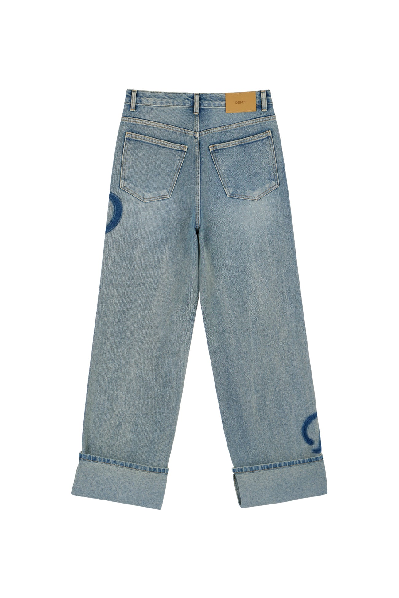 Deinet - D Patch Roll Up Denim (Blue) product image 11 | TRAB K-Fashion Australia