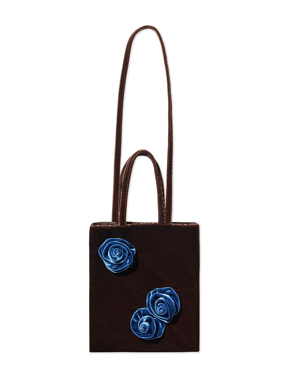 Mardi Mercredi - Velvet Bag Rose (Brown) product image 1 | TRAB K-Fashion Australia