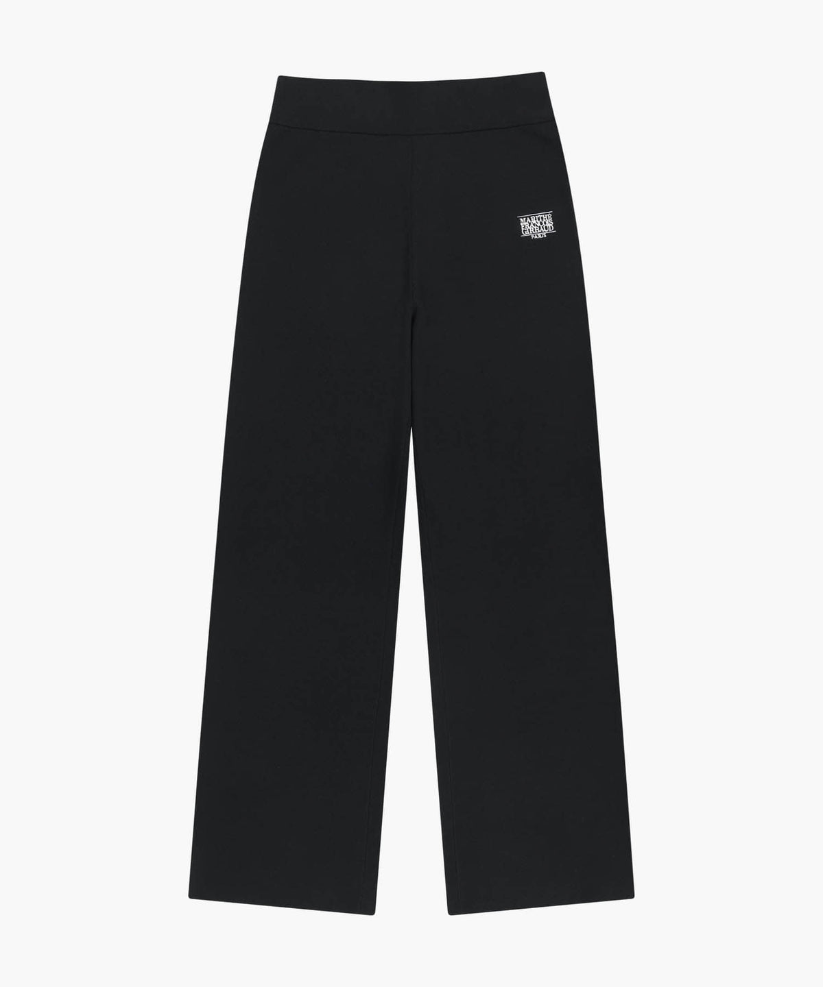 Marithe & Francois Girbaud - Classic Logo Knit Pants (Black) product image 6 | TRAB K-Fashion Australia