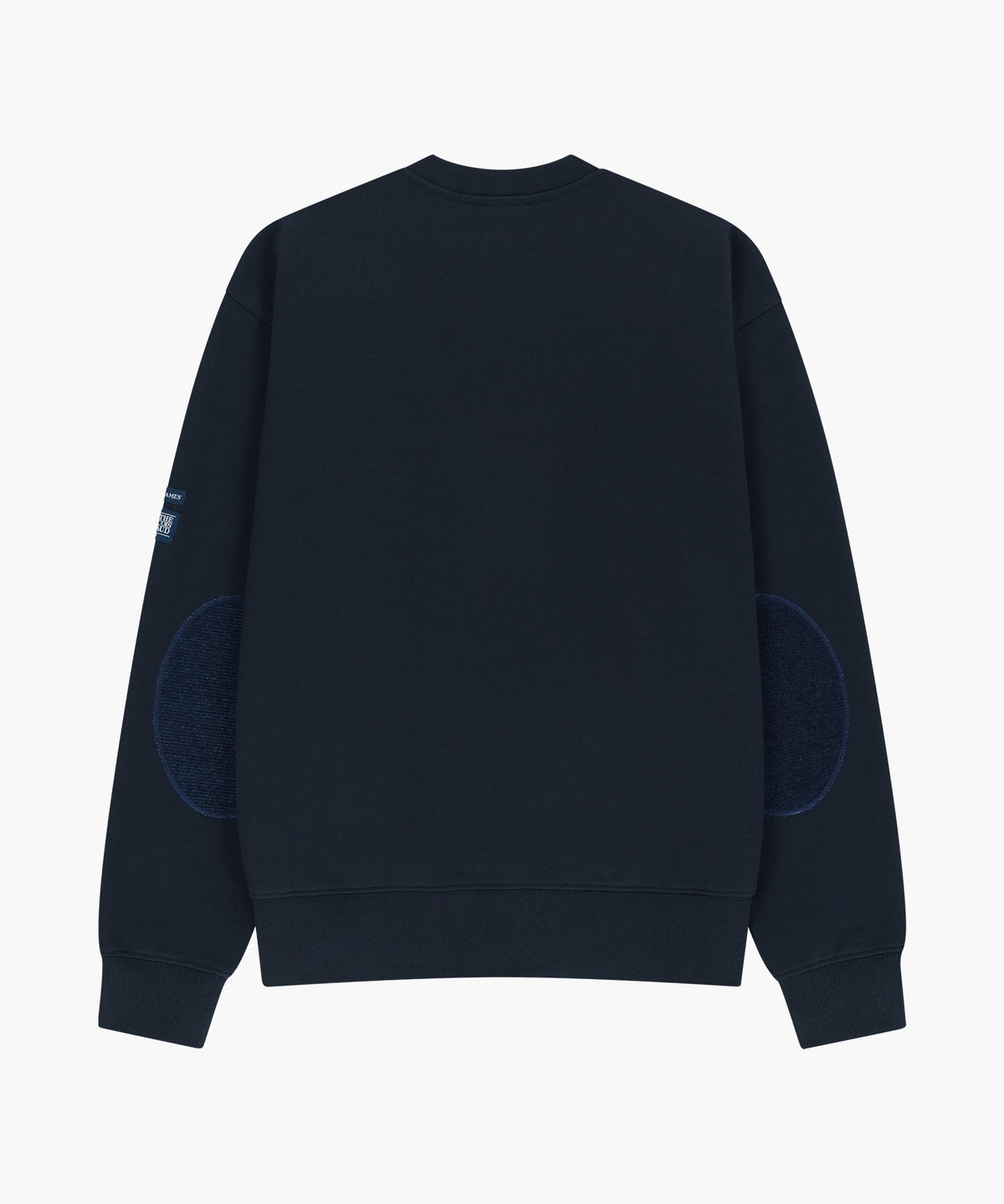 Marithe & Francois Girbaud - Marithe X Saint James Bon Bon Elbow Patch Sweatshirt (Dark Navy) product image 4 | TRAB K-Fashion Australia