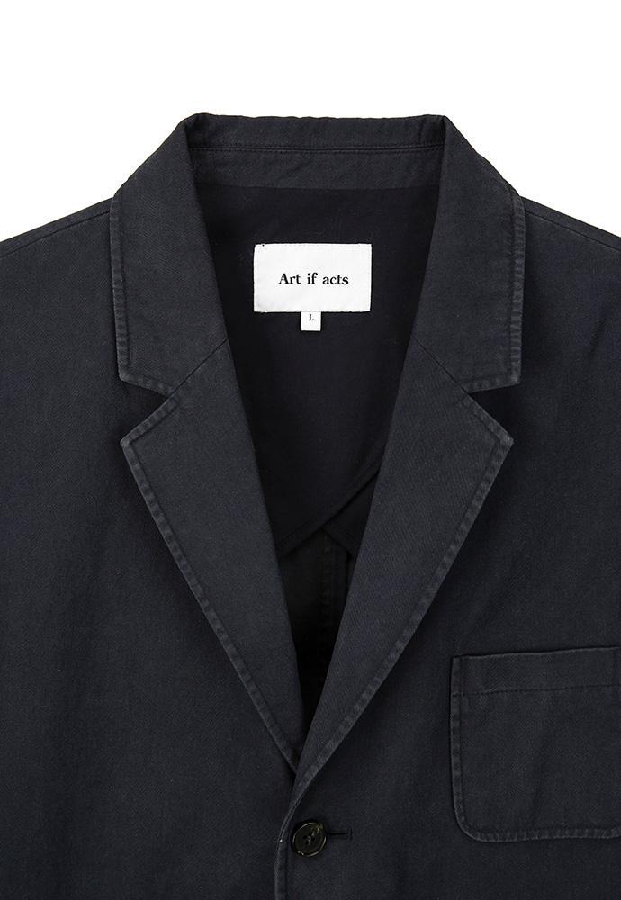 Art if acts - Washed 3 Button Blazer (Dark Navy) product image 12 | TRAB K-Fashion Australia