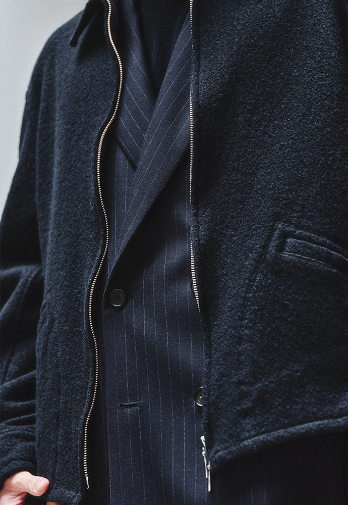 Art if acts - Washed Wool Sports Jacket (Dark Navy) product image 7 | TRAB K-Fashion Australia