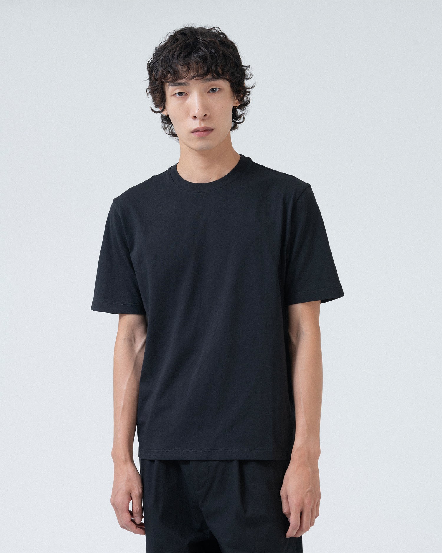 Brownyard - Essential T Shirt (Black) product image 1 | TRAB K-Fashion Australia