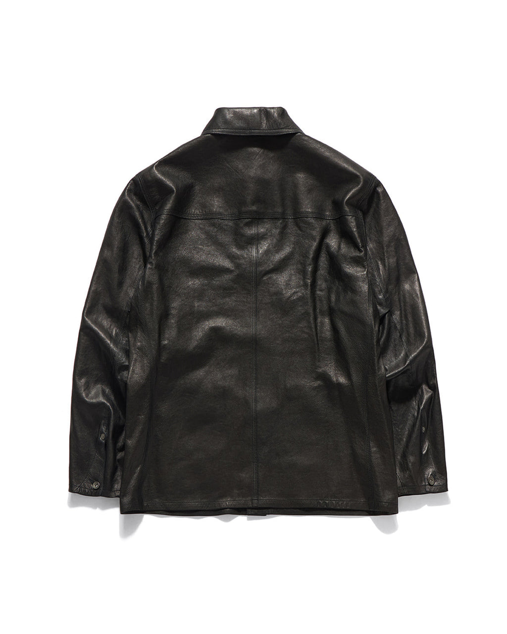Eastlogue - Railman Work Leather Jacket (Black) product image 2 | TRAB K-Fashion Australia