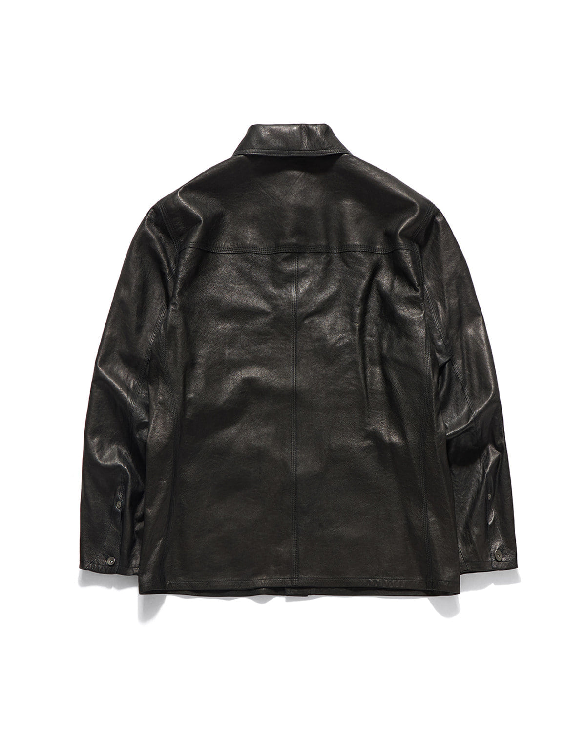 Eastlogue - Railman Work Leather Jacket (Black) product image 2 | TRAB K-Fashion Australia