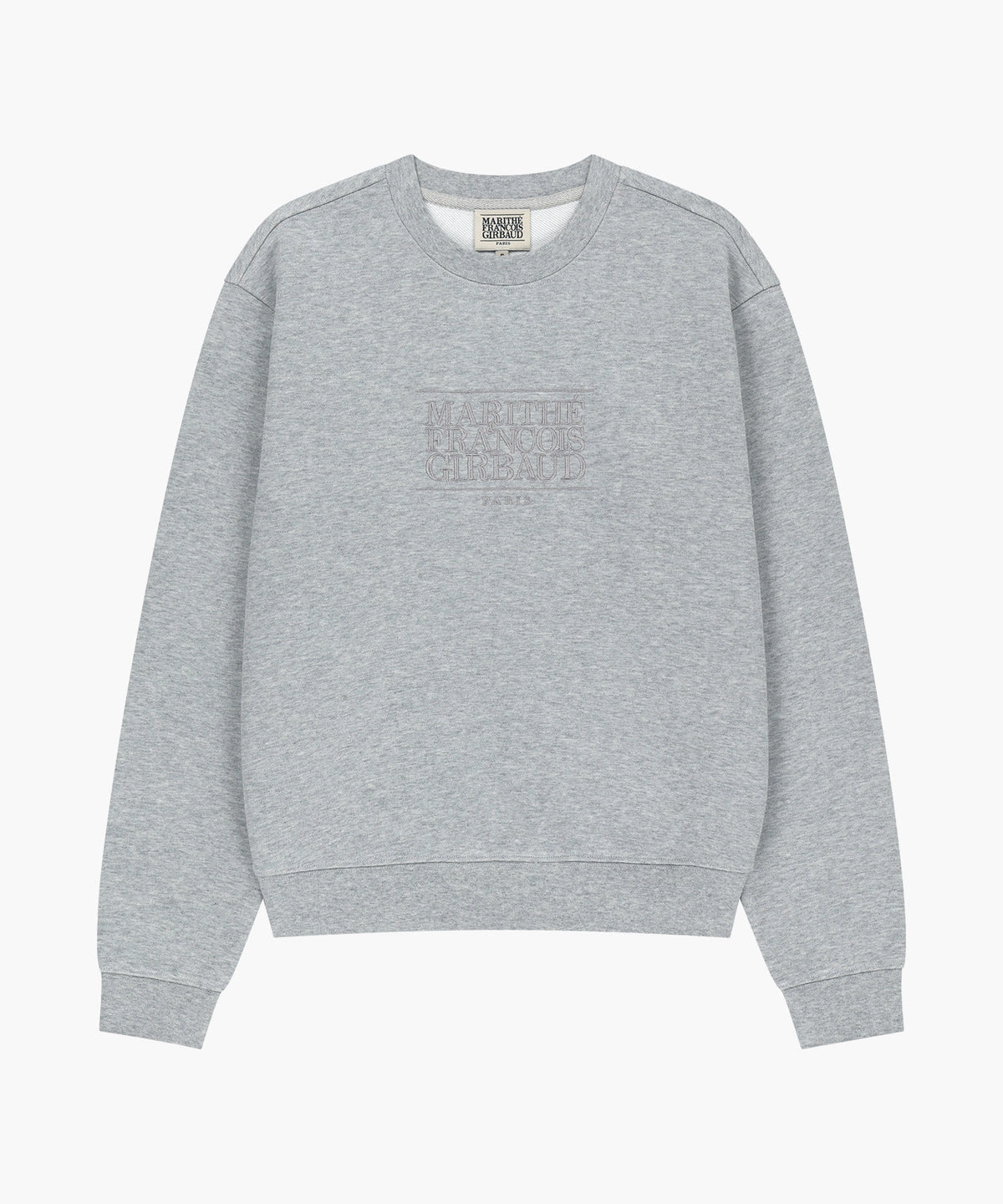 Marithe & Francois Girbaud - Classic Logo Sweatshirt (Heather Gray) product image 5 | TRAB K-Fashion Australia