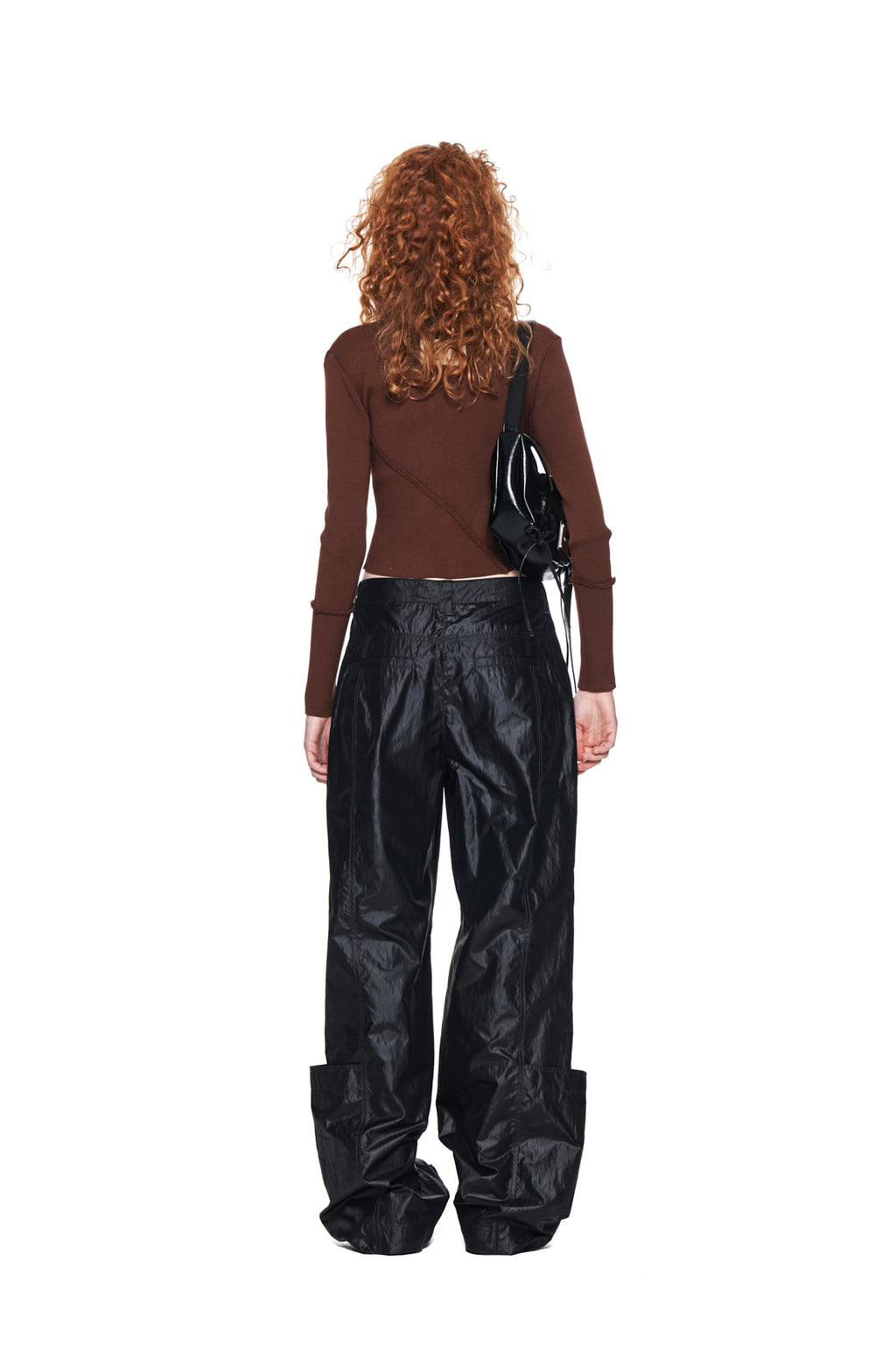 Matin Kim - Cut Out Detailed Knit Cardigan (Brown) product image 7 | TRAB K-Fashion Australia