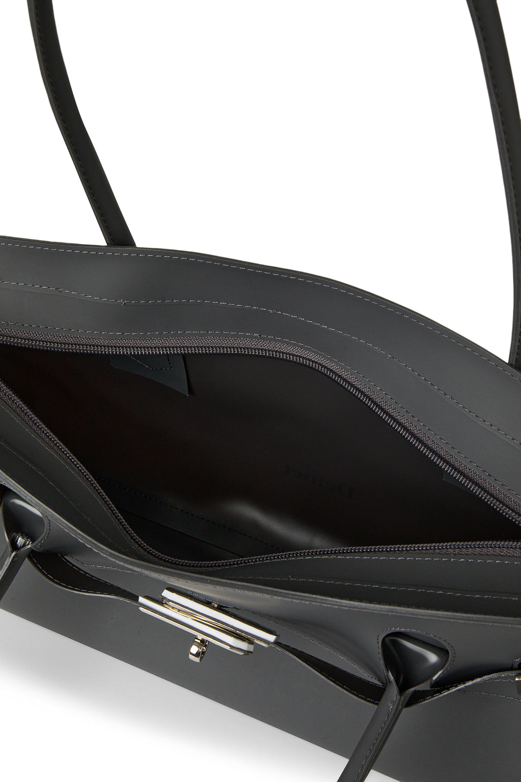 Deinet - [free Card Wallet] Jelly Two-Way Bag (Charcoal) product image 10 | TRAB K-Fashion Australia