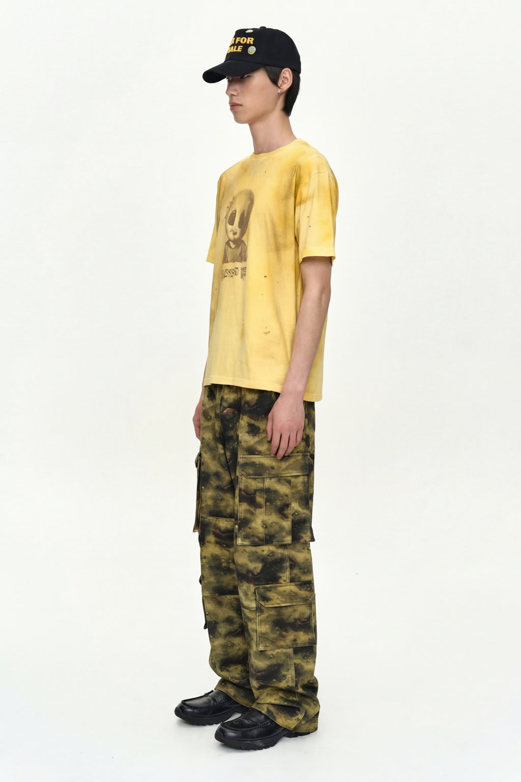 Andersson Bell - Unisex Alien Machinery T-Shirt (Yellow) product image 3 | TRAB K-Fashion Australia