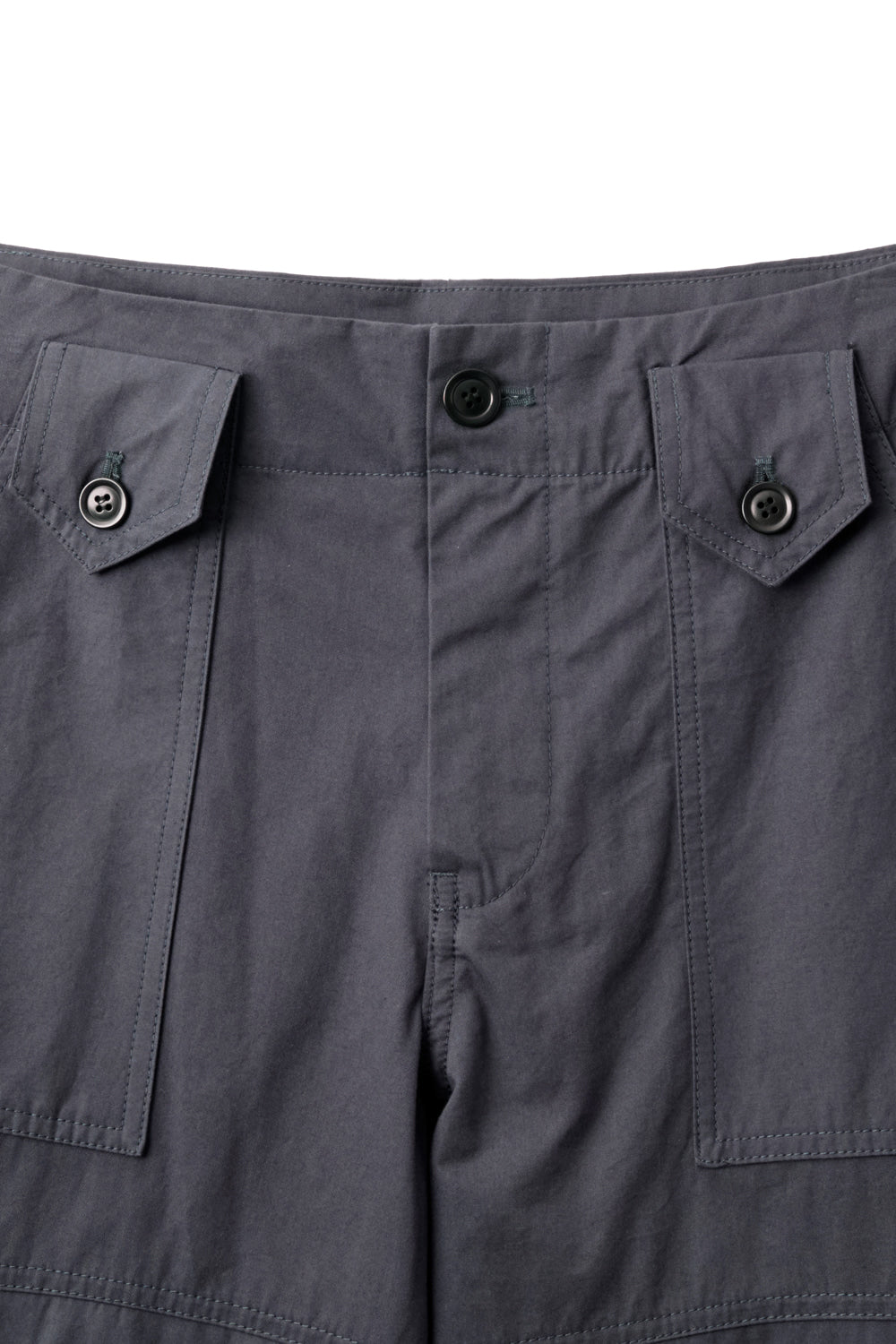 Hatchingroom - Roll Up Fatigue Shorts (Dark Purple) product image 4 | TRAB K-Fashion Australia