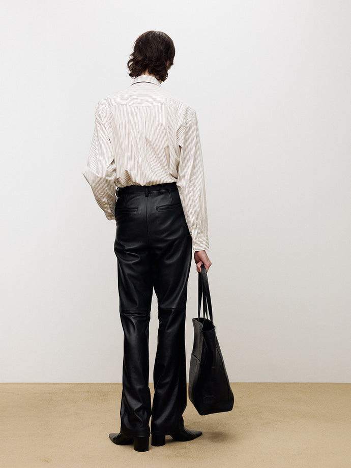 Tonywack - Brushed Cotton Multi Stripe Shirt (Ecru Multi Stripe) product image 5 | TRAB K-Fashion Australia