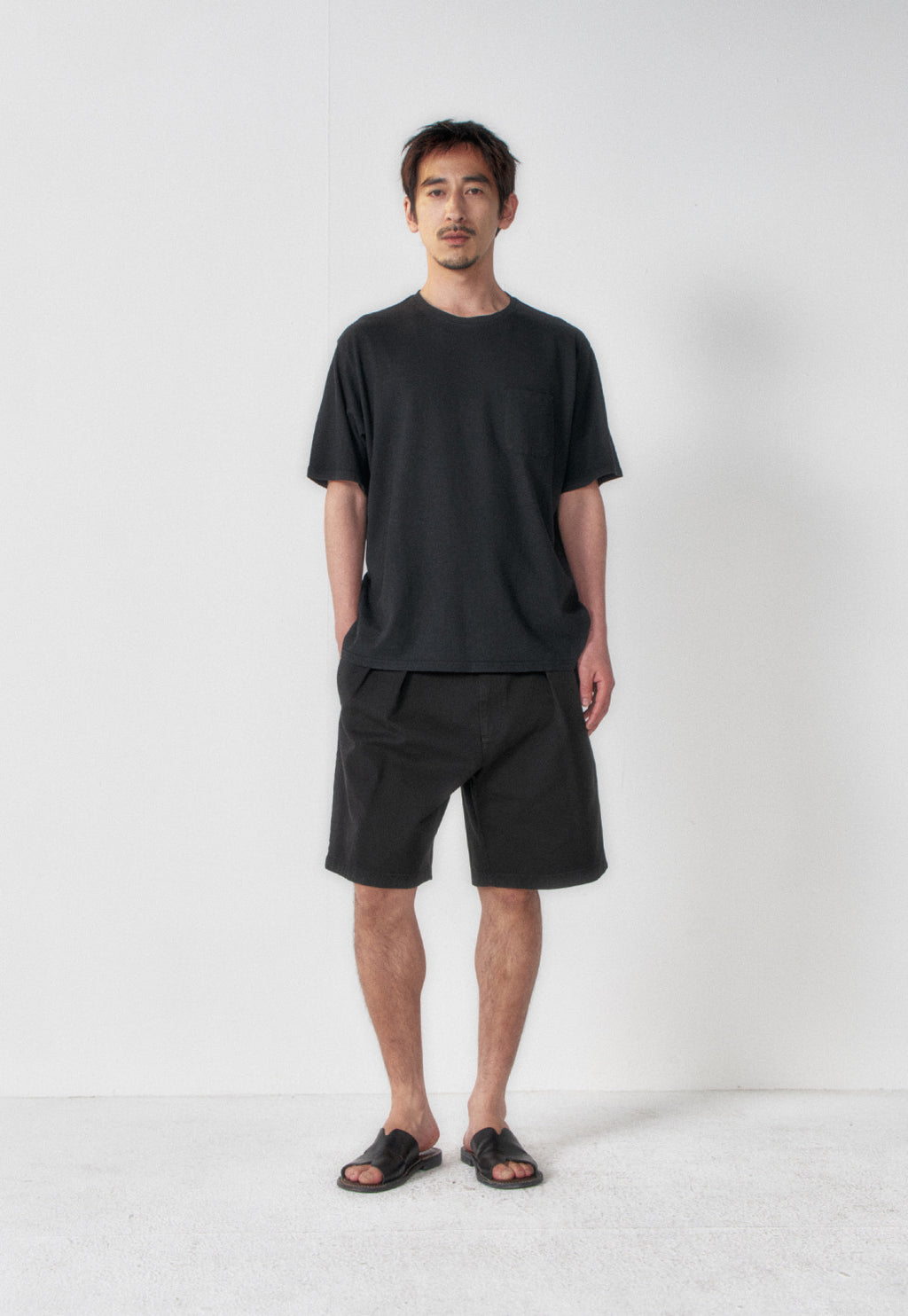 Art if acts - Linen Pocket Tee (Black) product image 3 | TRAB K-Fashion Australia
